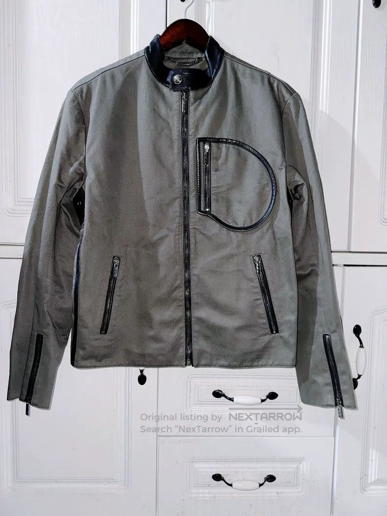 Versace Versace Soft leather panelled leather jacket Size US S / EU 44-46 / 1 - 1 Thumbnail