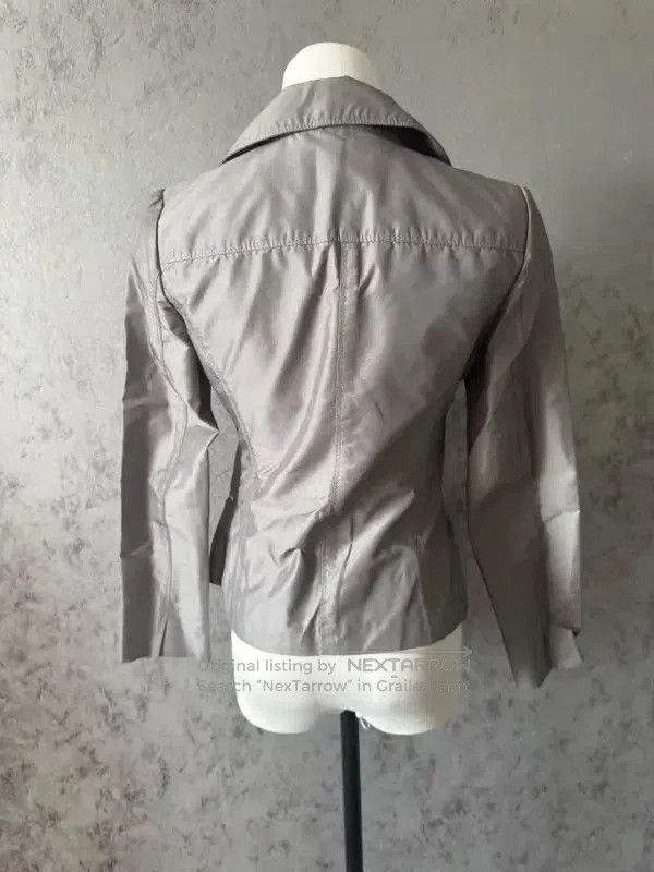 Burberry Burberry Silver Short Fitted Women's Jacket. Size M / US 6-8 / IT 42-44 - 5 Thumbnail
