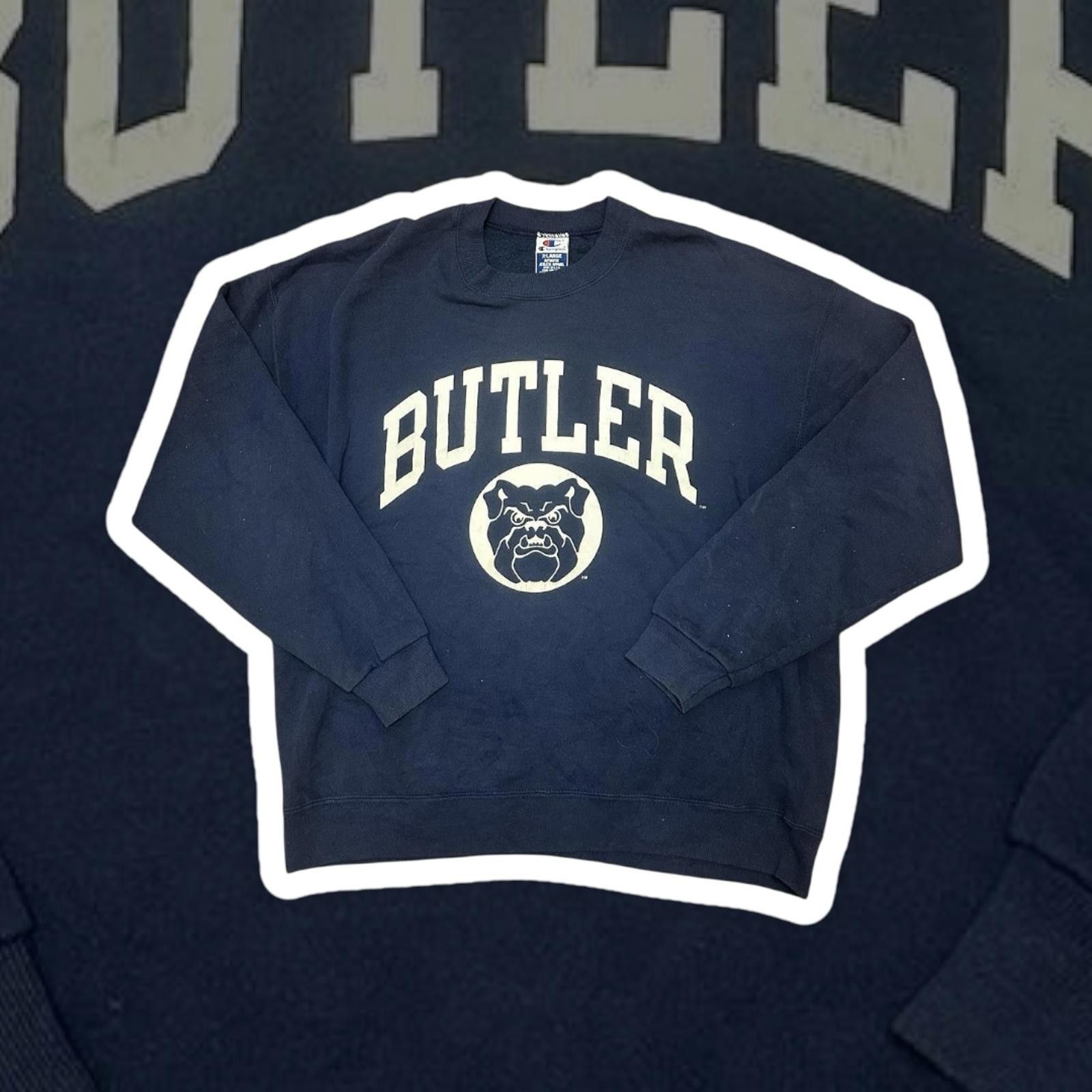 Champion Champion Butler Bulldogs Navy Blue Sweatshirt XL Size US XL / EU 56 / 4 - 1 Thumbnail