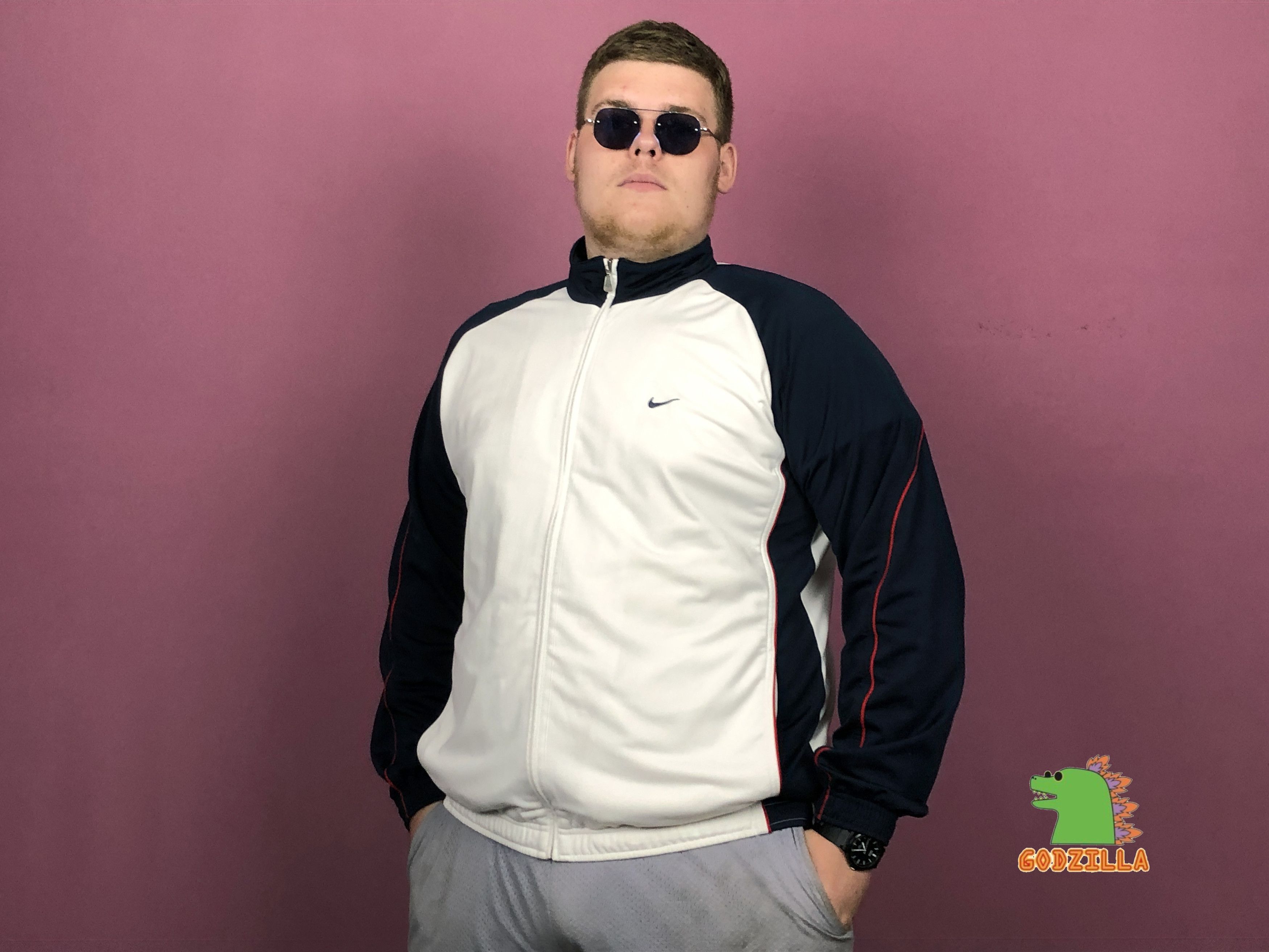 Nike × Vintage Nike Vintage Men's Windbreaker Jacket - XXL Size US XXL / EU 58 / 5 - 4 Thumbnail