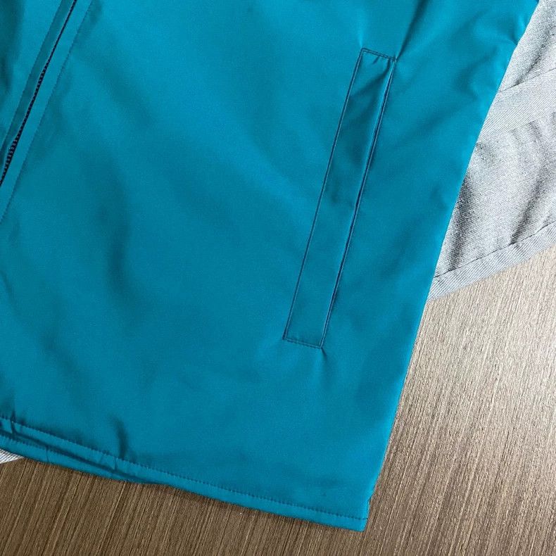 Loro Piana LORO PIANA Tech fabric padded jacket in blue green Green S Size US S / EU 44-46 / 1 - 4 Thumbnail