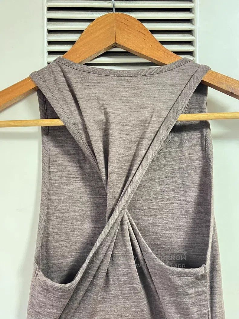 Loewe Loewe Women's Dress, Grey Ribbed Fabric,Embroidered Logo, Size XS / US 0-2 / IT 36-38 - 5 Thumbnail