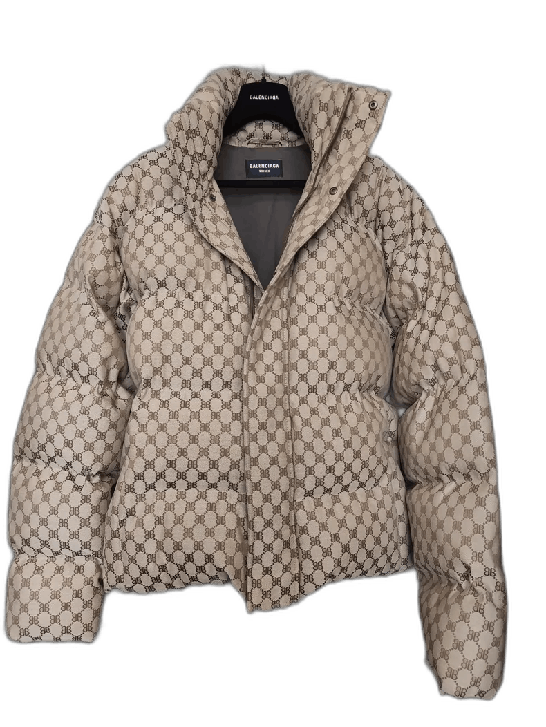 Balenciaga Balenciaga Gucci Collaboration Padded Jacket Size US L / EU 52-54 / 3 - 1 Thumbnail