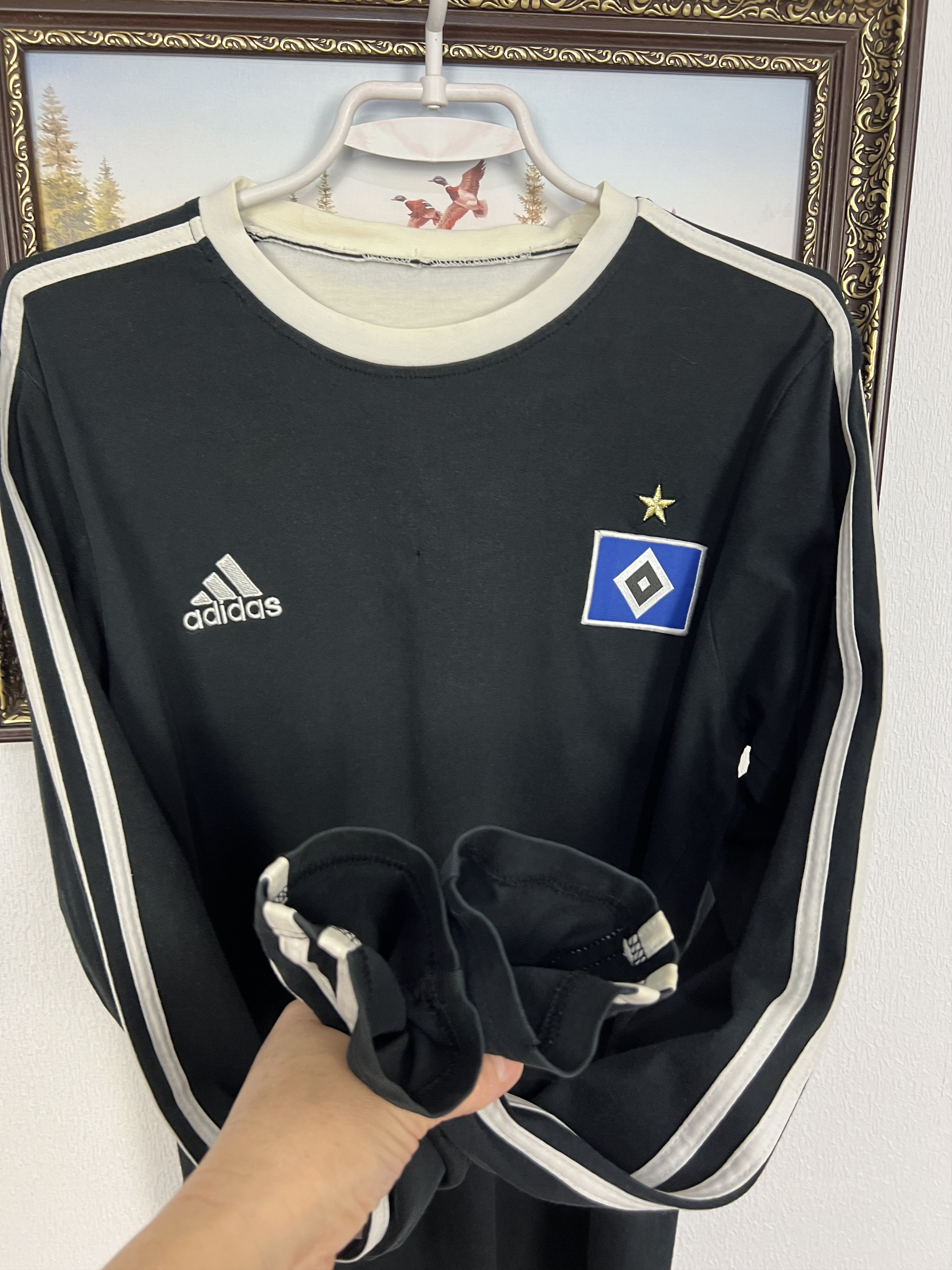 Hamburg Football Sweatshirt Soccer Track Top Crewneck