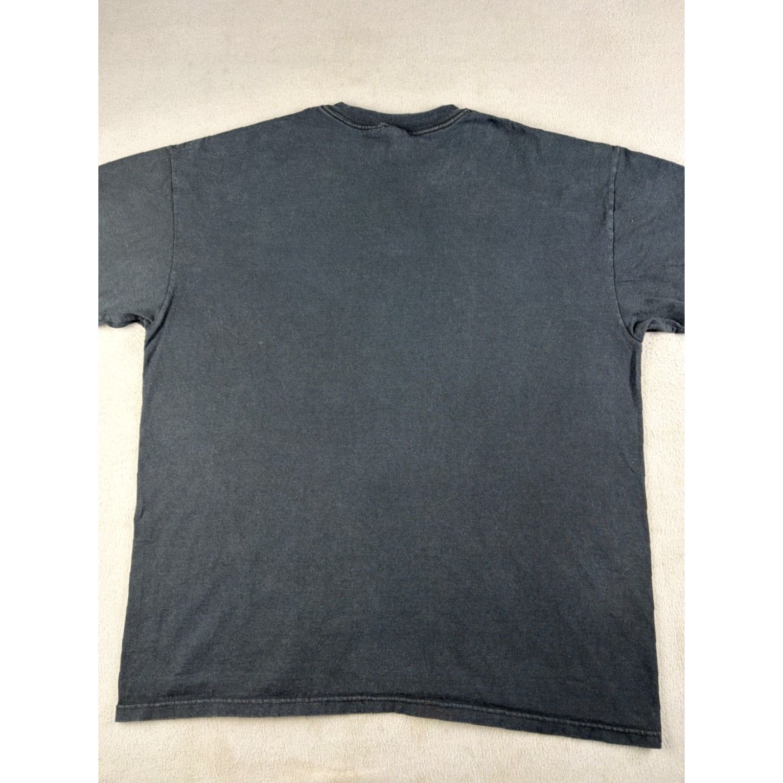 Vintage VINTAGE Hip Hop Rader T Shirt Men’s XL Black Graphic Print Short Sleeve Round Neck Men Black XL Hip Hop T-Shirt Size US XL / EU 56 / 4 - 4 Thumbnail
