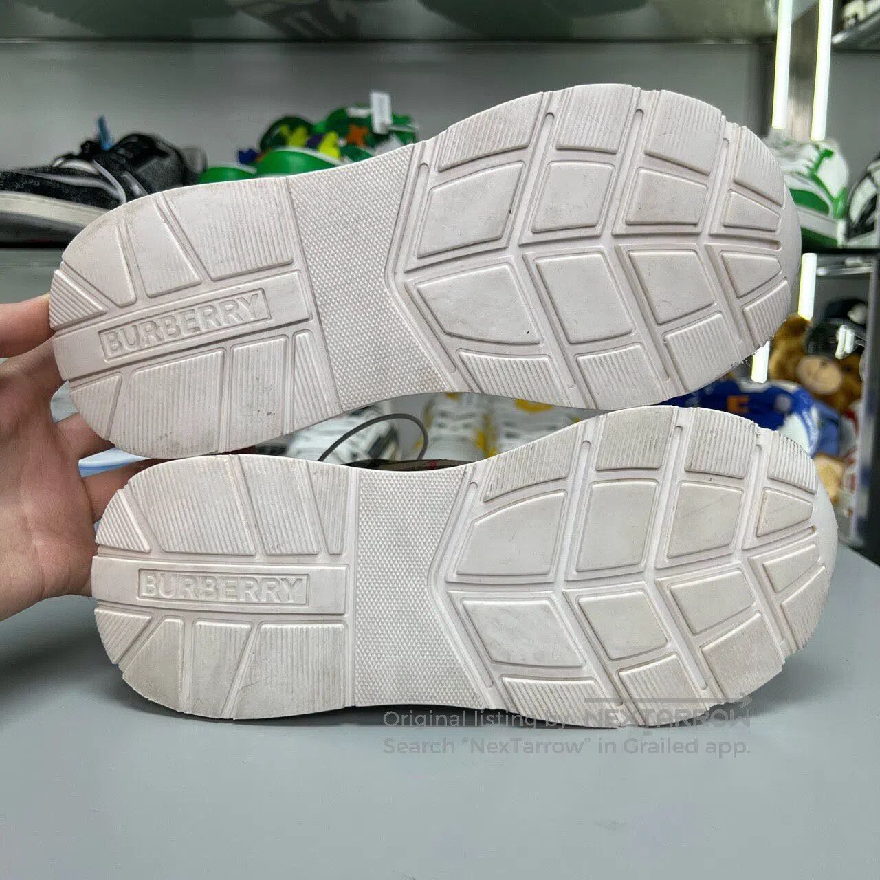 Burberry Burberry Grid-patterned dad shoes Size US 6.5 / IT 36.5 - 7 Thumbnail