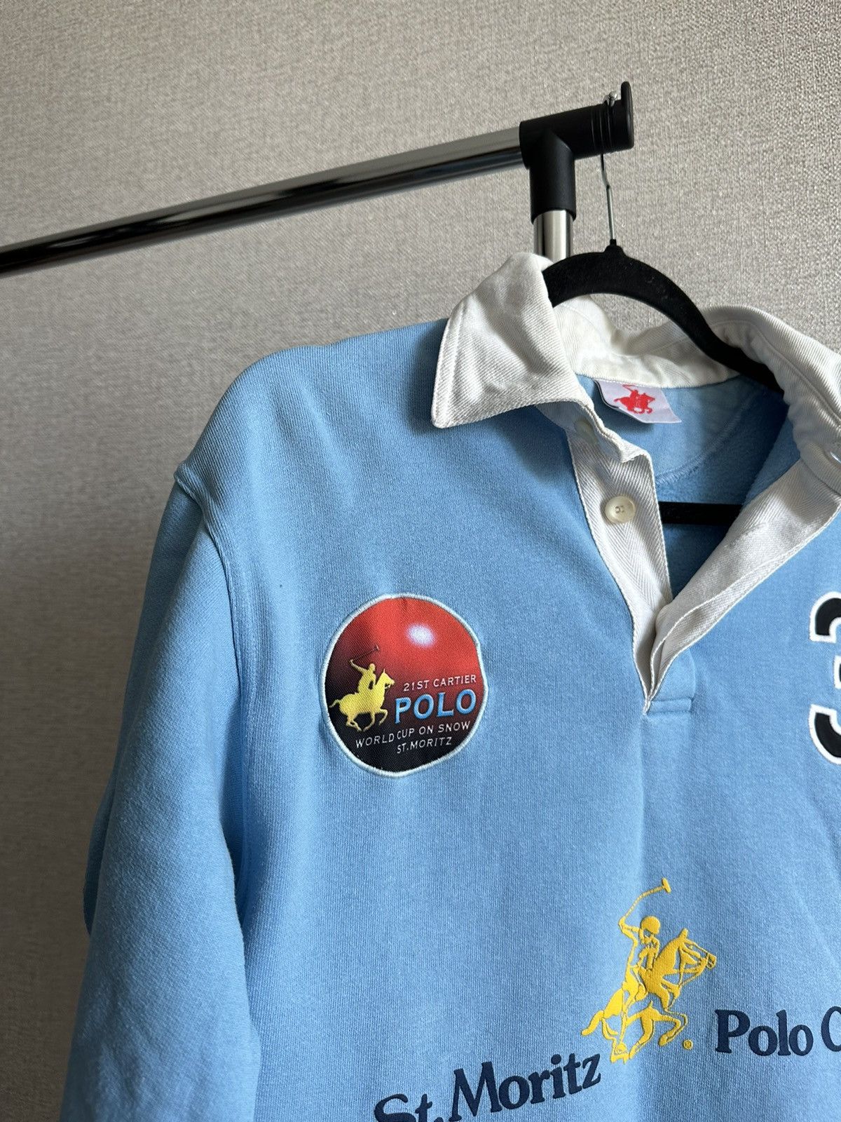 Vintage Vintage St. Moritz Polo Club Polo Shirt Size US M / EU 48-50 / 2 - 5 Thumbnail