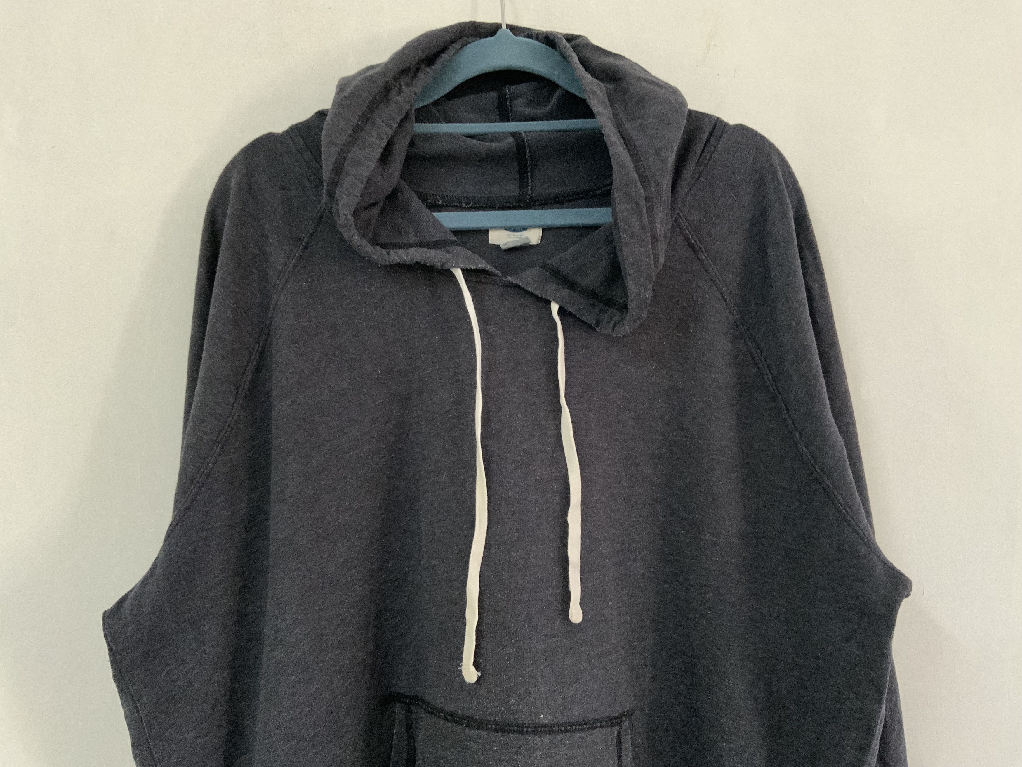 Japanese Brand Old Navy Plain Hoodie Size US XXL / EU 58 / 5 - 3 Thumbnail