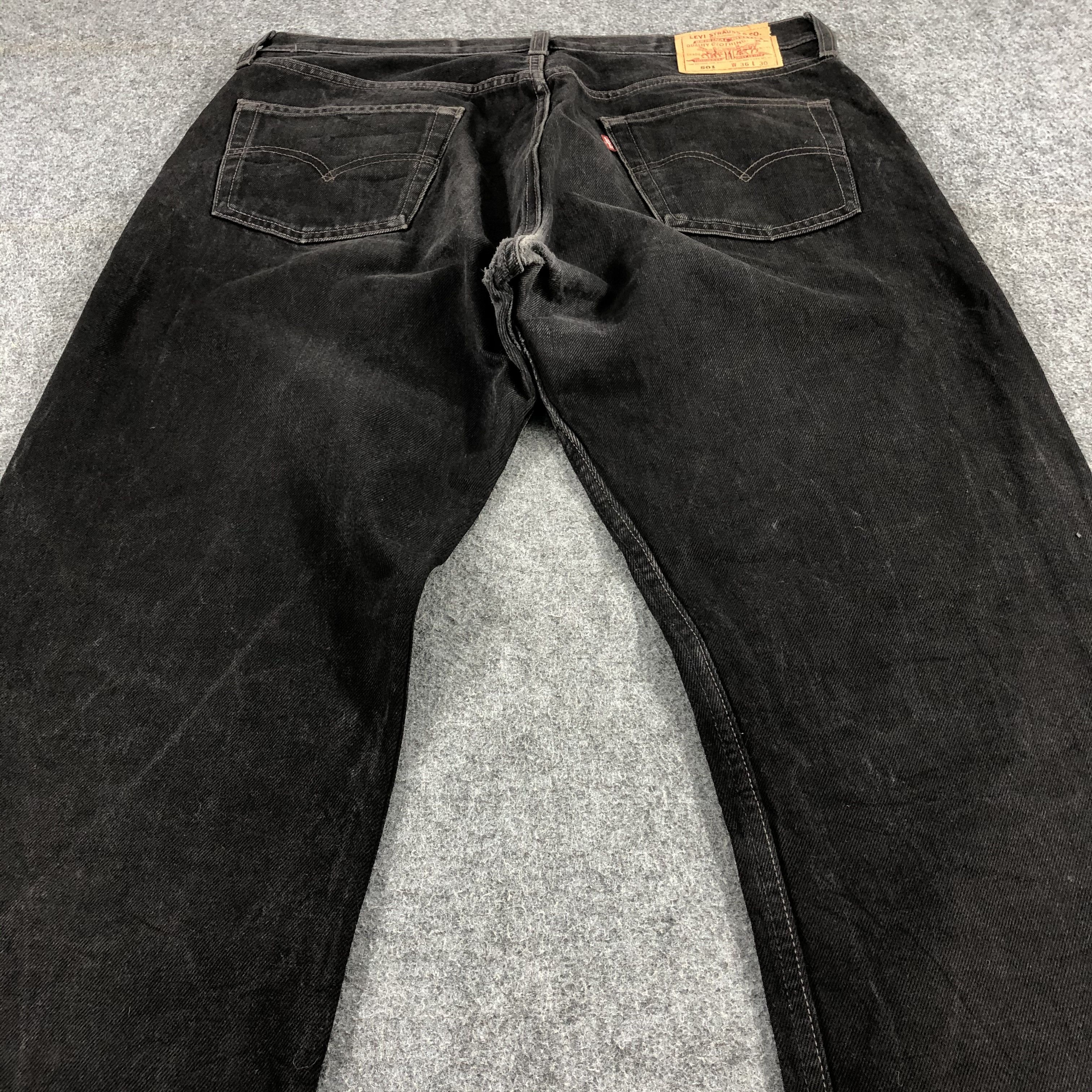 Levi's 90s Vintage Levis 501 Earth Tone Jeans-JM1654 Size US 36 / EU 52 - 4 Thumbnail