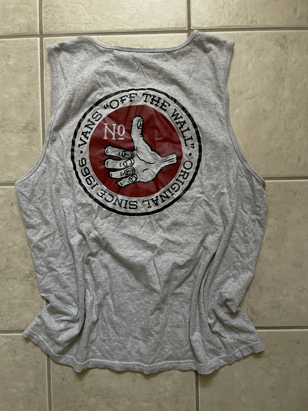 Vintage Vintage Vans Tank Top Size US L / EU 52-54 / 3 - 2 Thumbnail