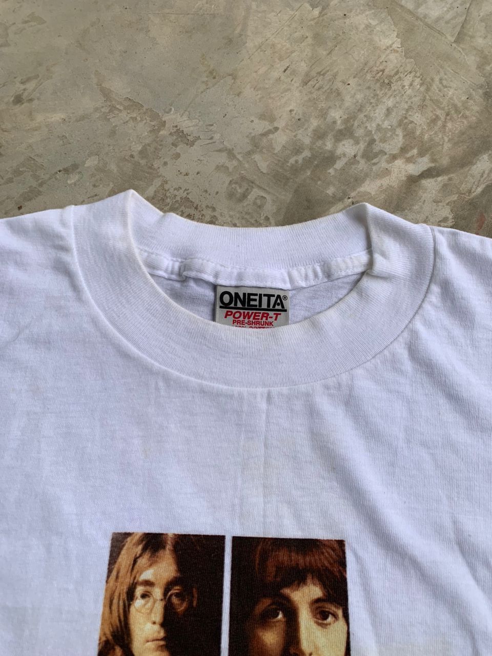 Band Tees The Beatles 1995 Vintage THE WHITE ALBUM Promo tee Size US L / EU 52-54 / 3 - 5 Thumbnail