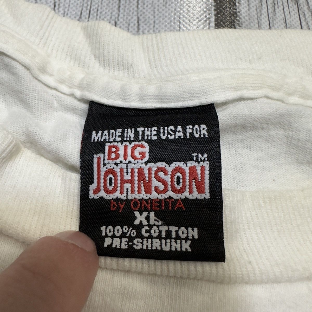 Vintage Vintage Big Johnson tee Size US XL / EU 56 / 4 - 5 Thumbnail
