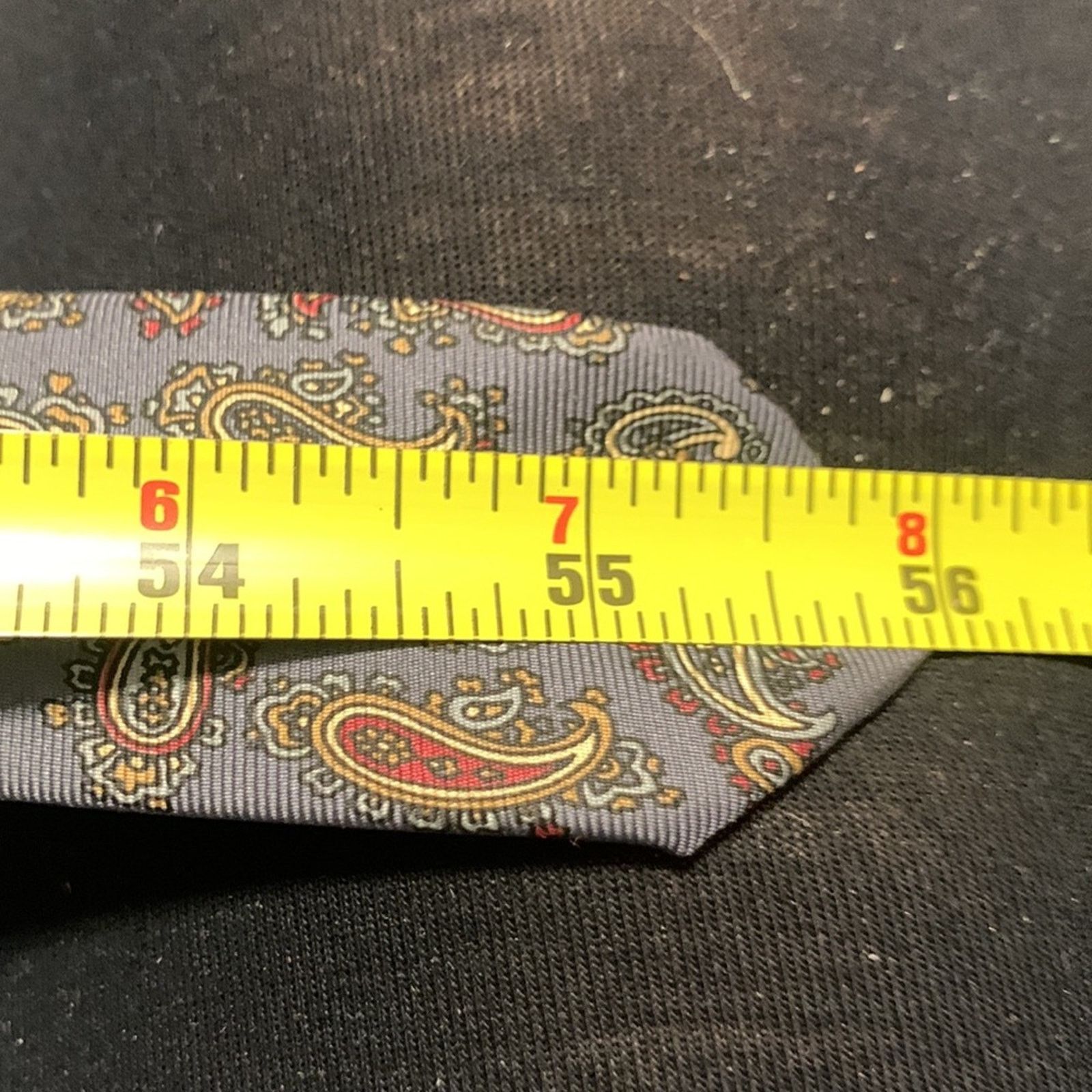 Dior CHRISTIAN DIOR 100% SILK PAISLEY NECKTIE Size ONE SIZE - 11 Thumbnail