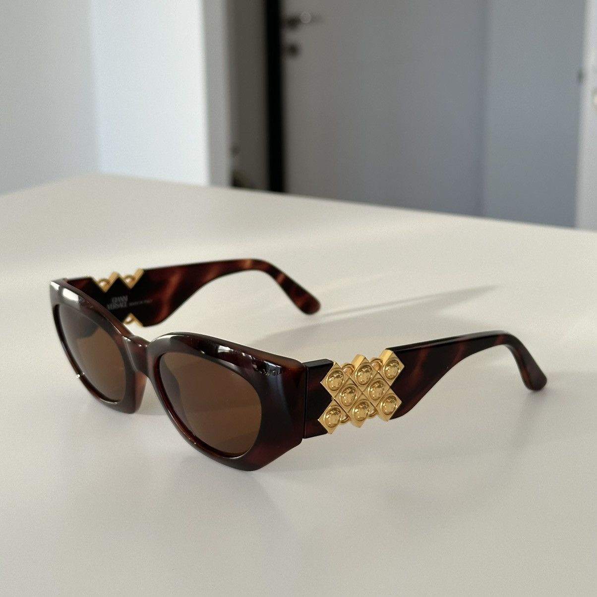 Versace Vintage Versace Multiple Medusa Luxury Sunglasses/ MOD.420/D Size ONE SIZE - 10 Thumbnail