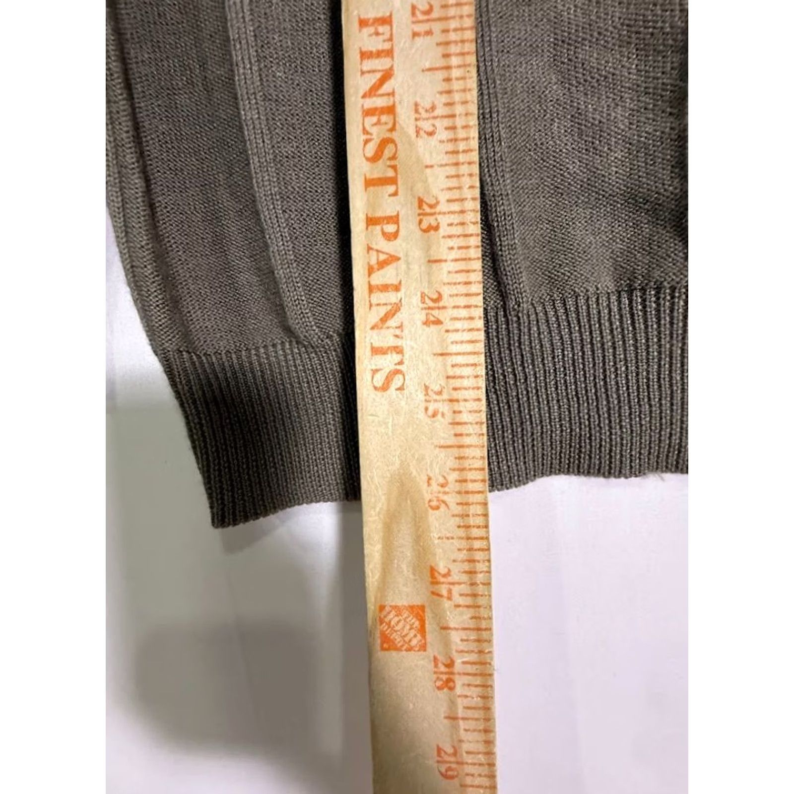 Vintage VINTAGE Enrico Rossi Sweater Mens S Tan 100% Merino Wool Crewneck Diamond Pattern Knit Pullover Winter Fall Mens Size US S / EU 44-46 / 1 - 4 Thumbnail