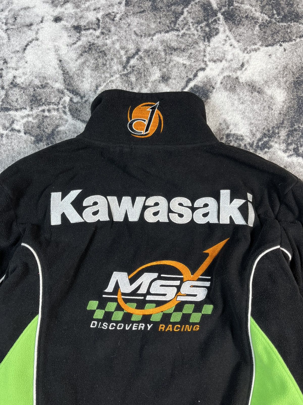 Other Vintage Kawasaki MSS Racing Fleece Jacket Y2K Size US S / EU 44-46 / 1 - 12 Thumbnail