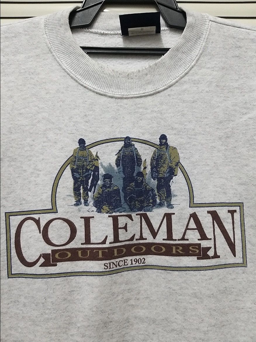 Coleman VINTAGE 90'S COLEMAN OUTDOORS PULLOVER SWEATSHIRT Size US M / EU 48-50 / 2 - 1 Thumbnail