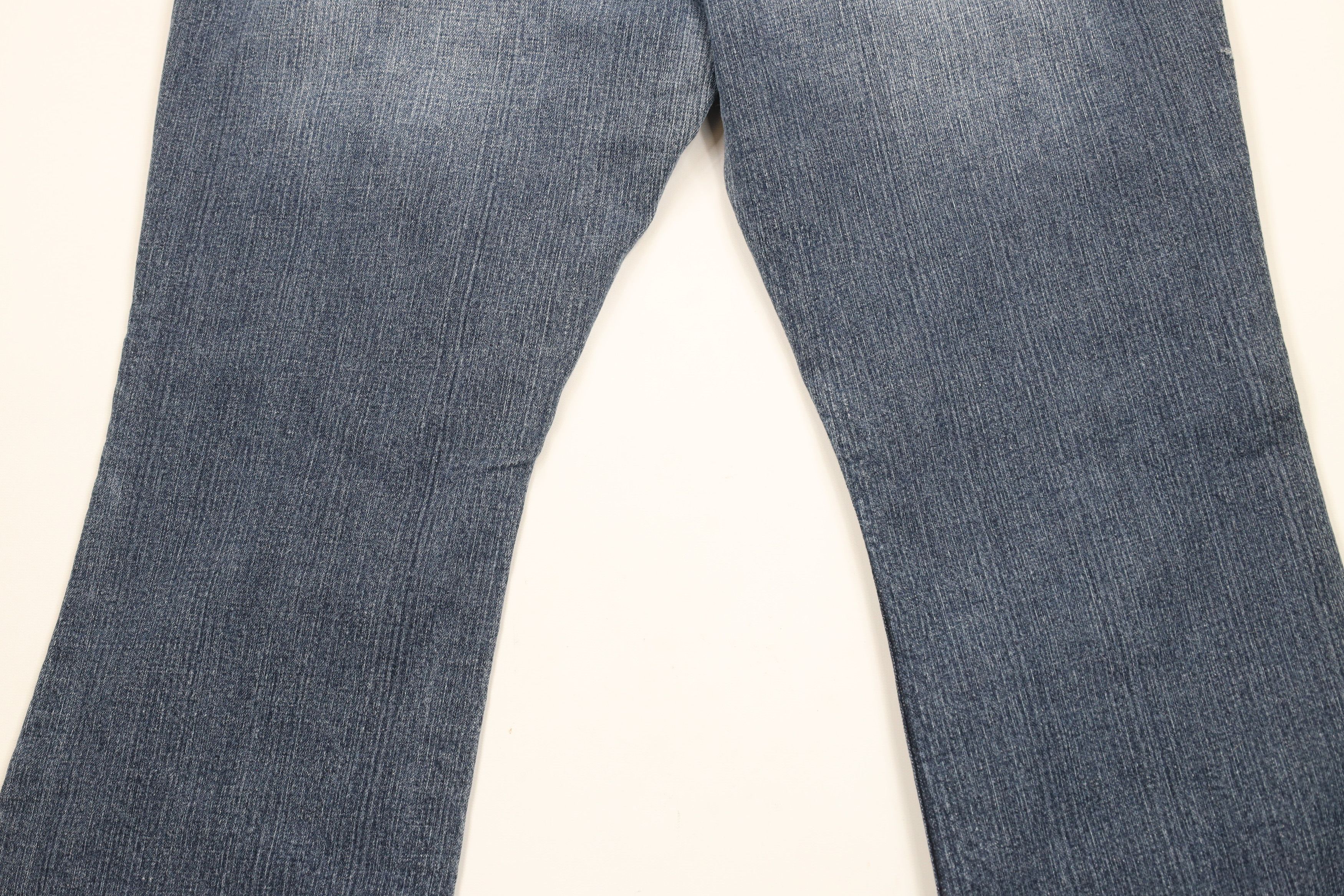 Vintage Vintage Y2K Streetwear Thick Stitch Flared Denim Jeans Size 40" / US 18 - 13 Thumbnail