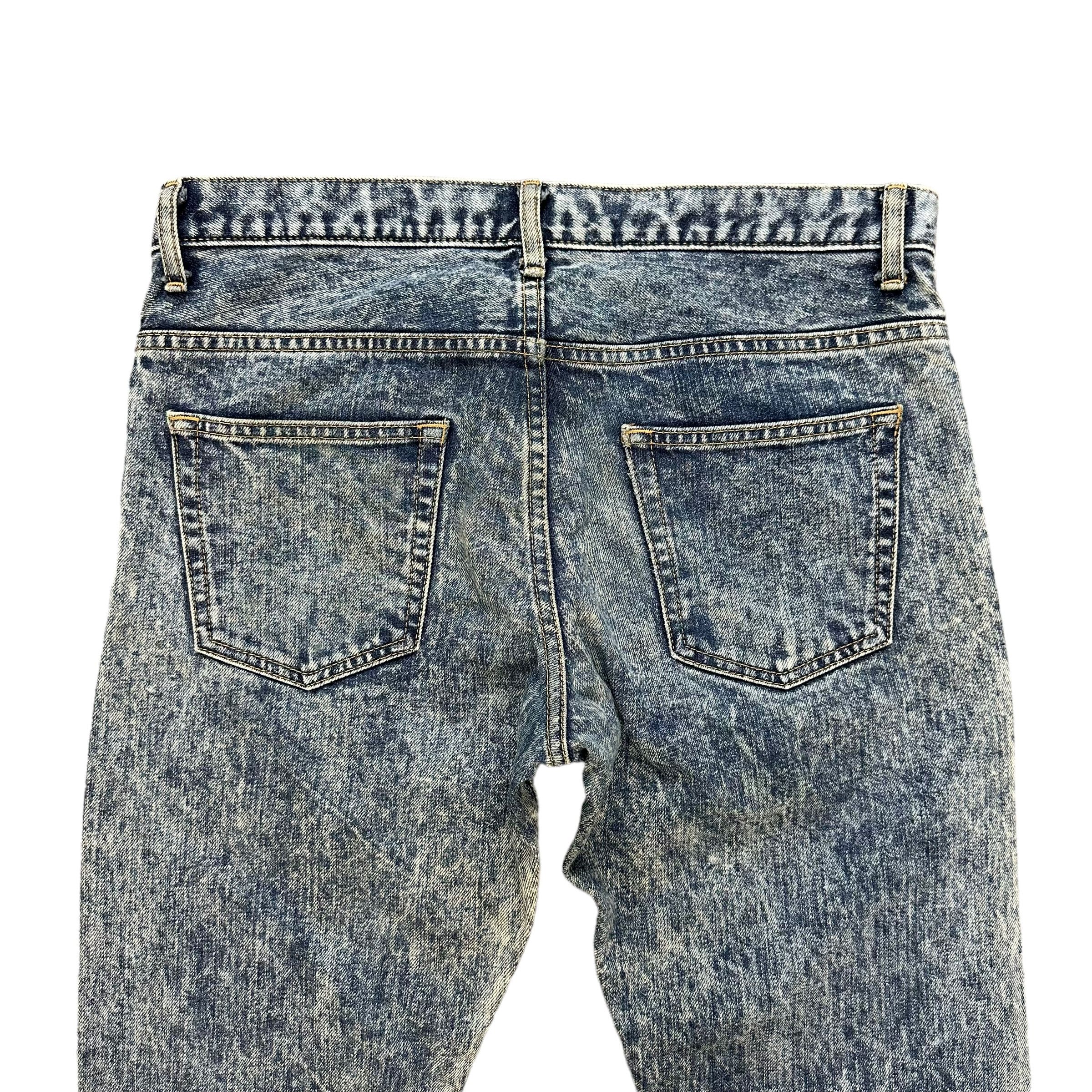 Lithium Lithium Homme Acid Wash Skinny Jeans #9114-58 Size US 32 / EU 48 - 10 Thumbnail