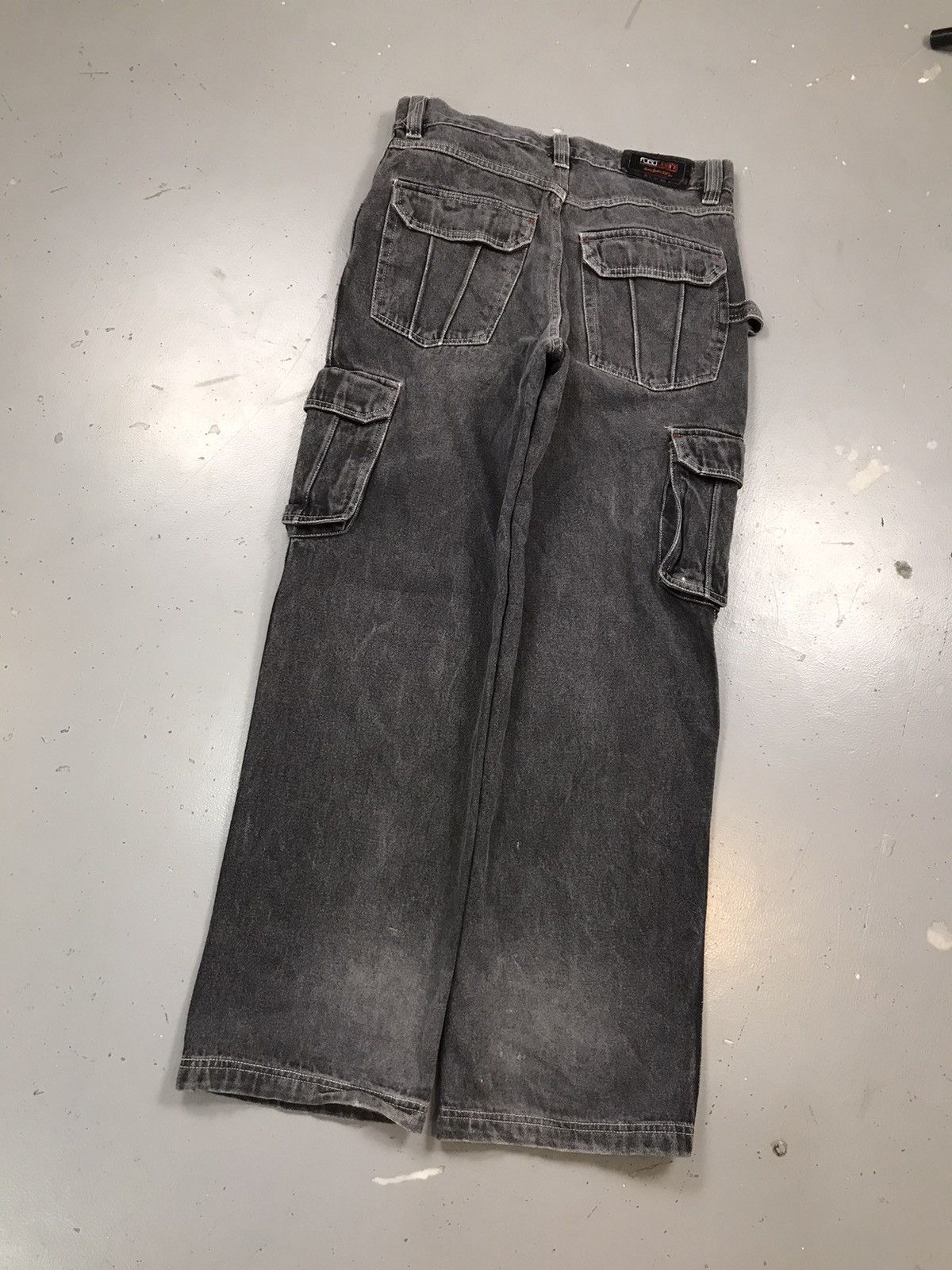 Fubu × Vintage Rare vintage Fubu the collection loose fit cargo denim Size US 32 / EU 48 - 8 Thumbnail