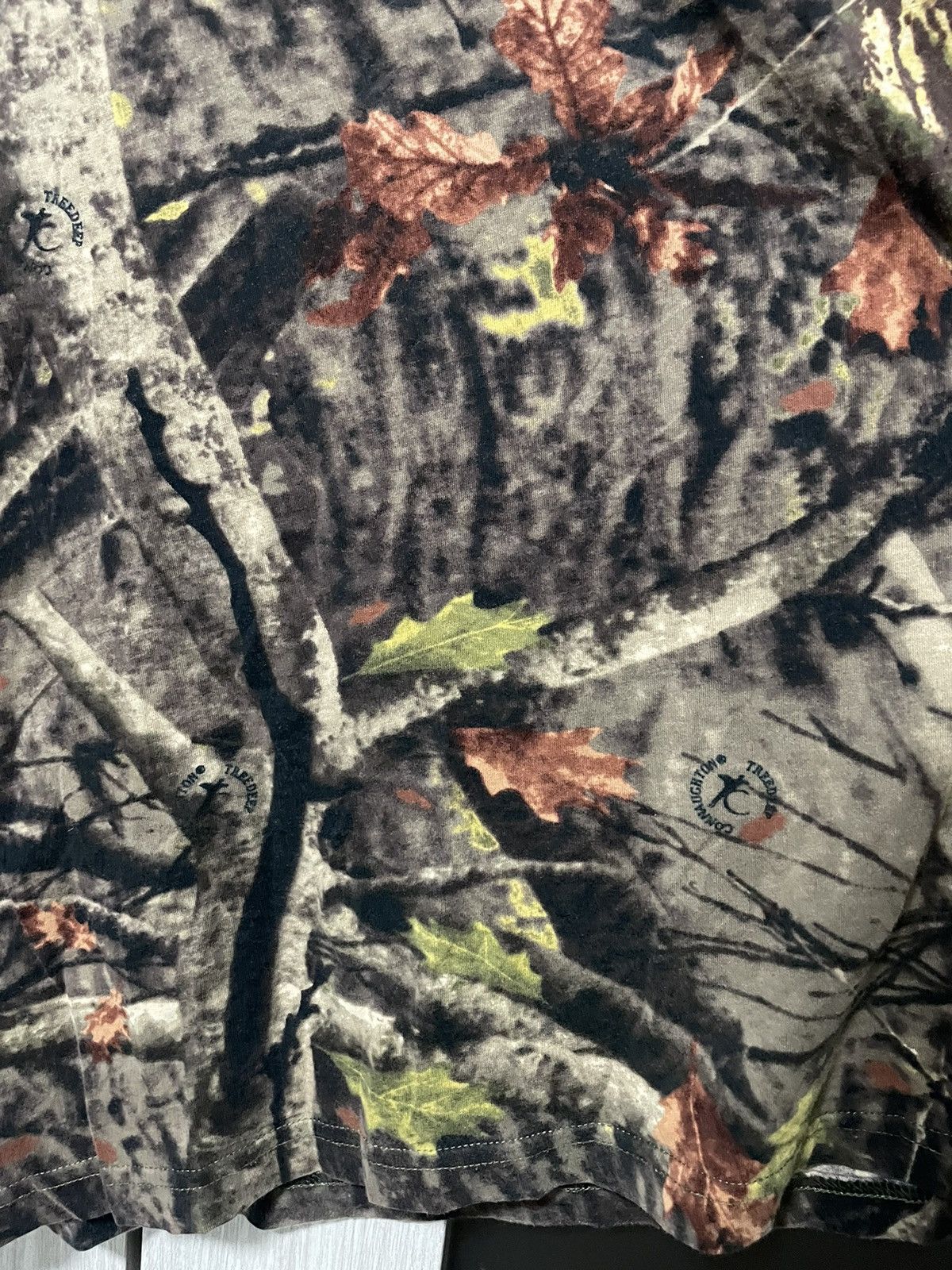 Vintage Camo Highlander Tree Deep Real Tree T Shirt Hunt 3D Tee Size US L / EU 52-54 / 3 - 7 Thumbnail