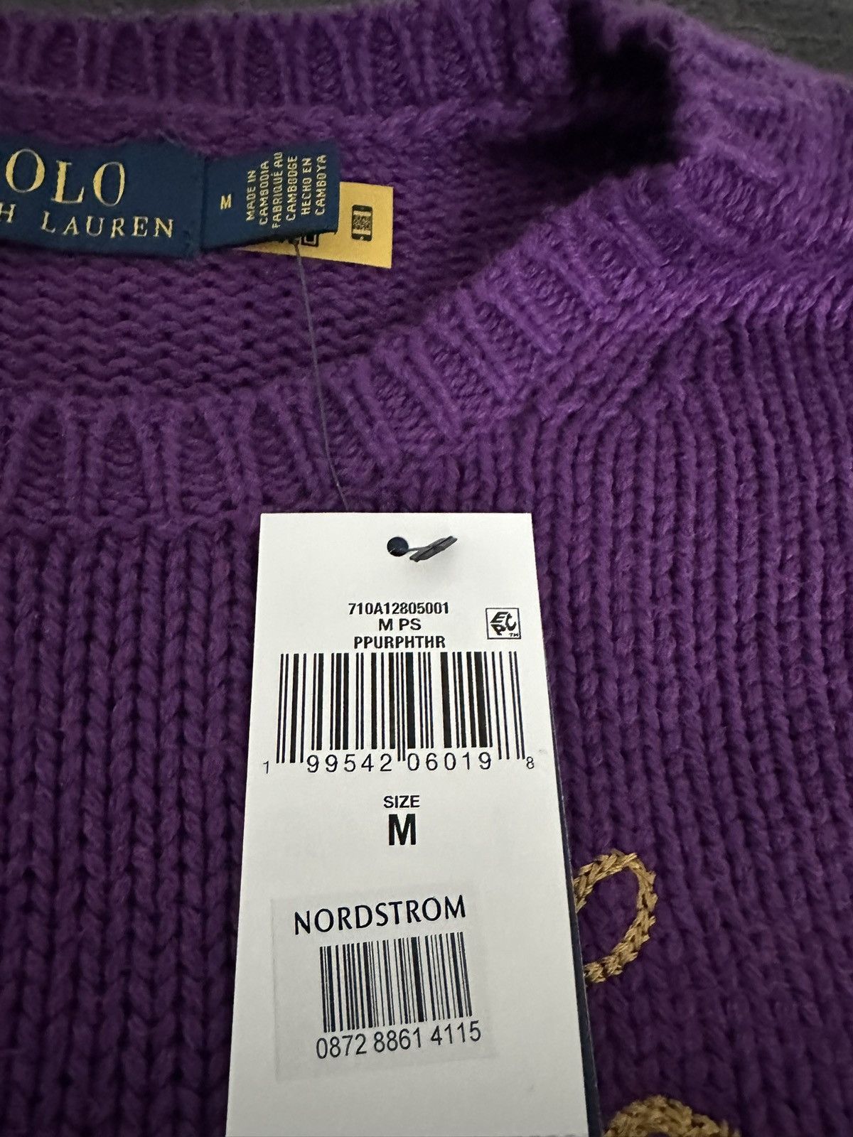 Ralph Lauren BRAND NEW SOLD OUT Ralph Lauren Embroidered Sweater Size US M / EU 48-50 / 2 - 3 Thumbnail