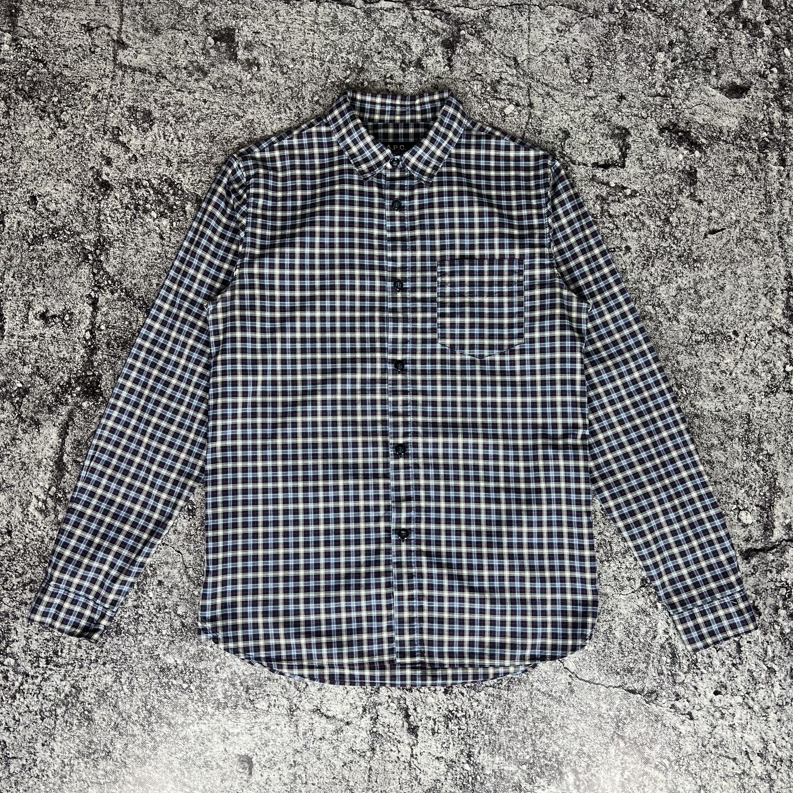 A.P.C. A.P.C. Shirt Long Sleeve Size S Size US S / EU 44-46 / 1 - 2 Thumbnail