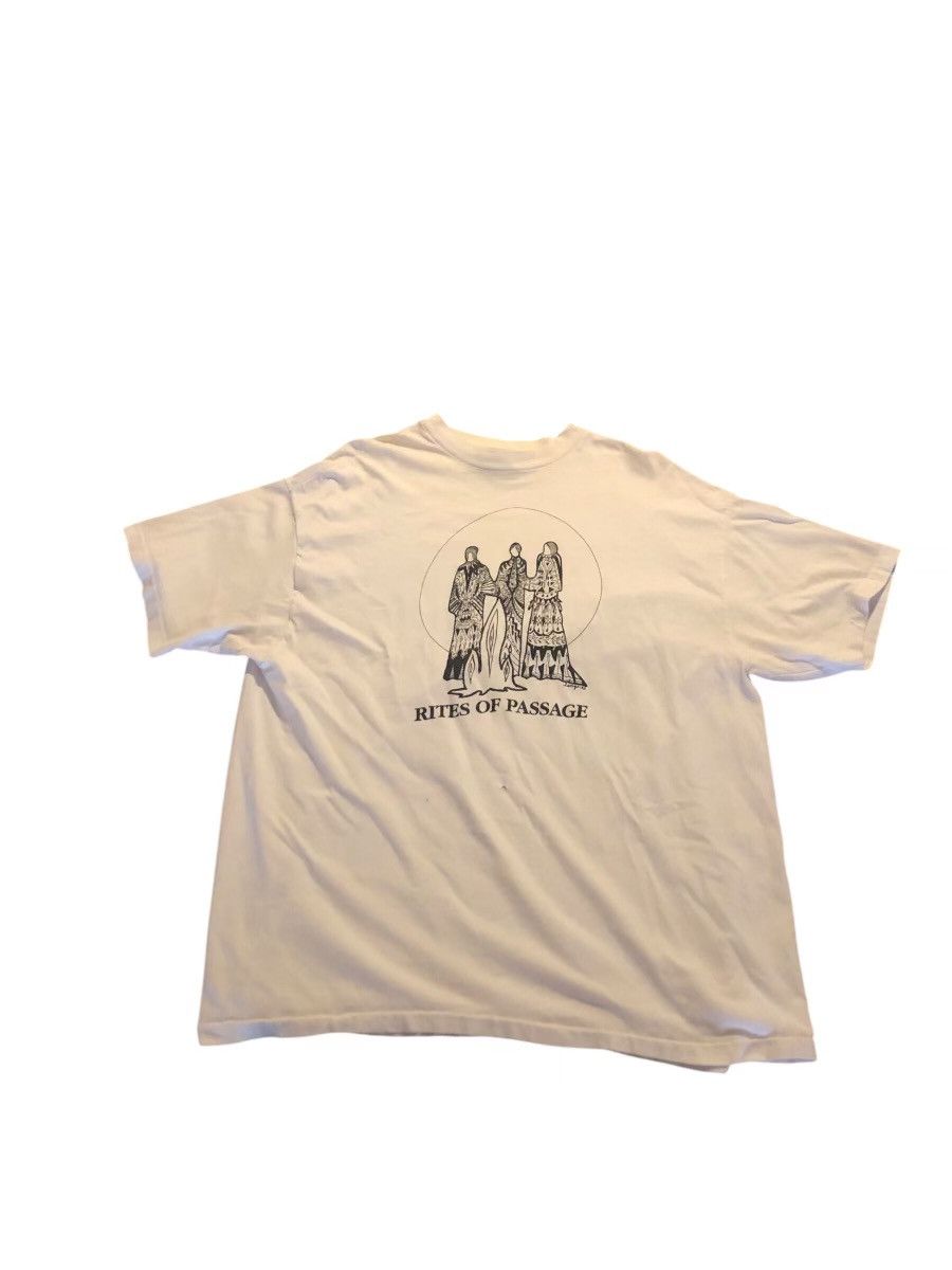 Vintage Vintage 1993 “Rites of Passage” T Shirt S/XL Size US XL / EU 56 / 4 - 1 Thumbnail