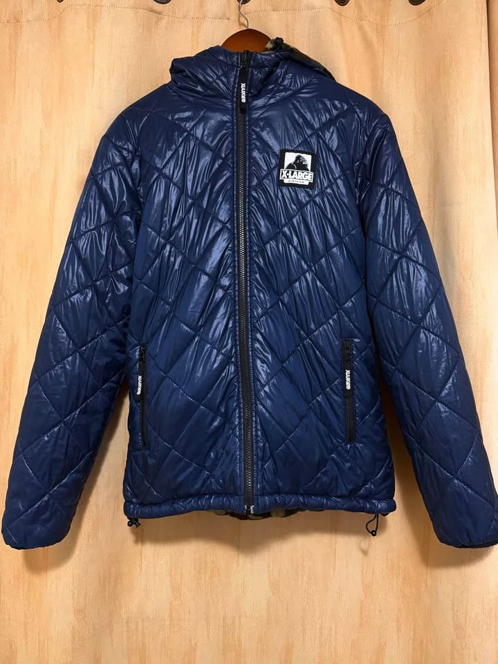 Xlarge 🔥 XLARGE Reversible Camo Fleece & Quilted Jacket 🔥 Size US L / EU 52-54 / 3 - 3 Thumbnail