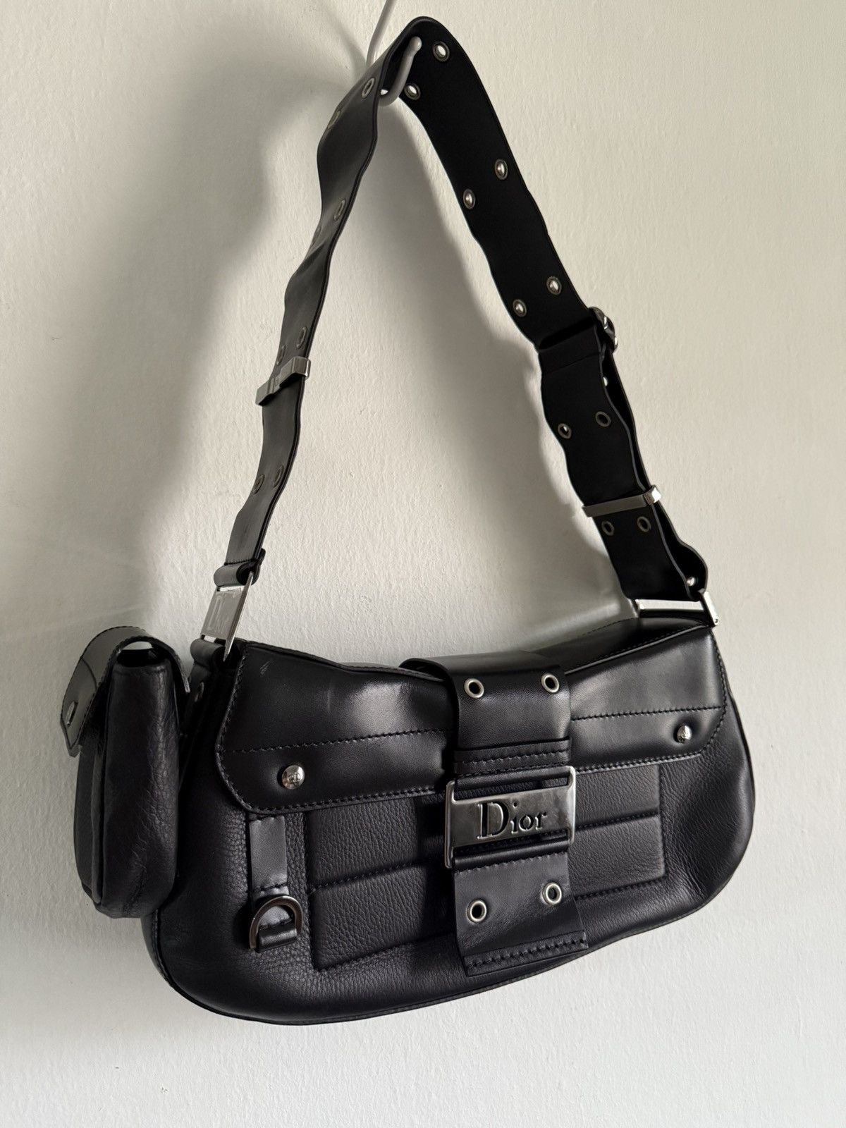 Dior 2002 John Galliano era Dior Street Chic Columbus bag Size ONE SIZE - 1 Thumbnail