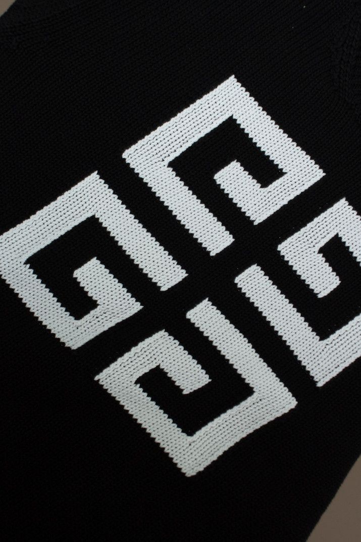 Givenchy Givenchy, Logo cotton knit sweater Size US L / EU 52-54 / 3 - 8 Thumbnail