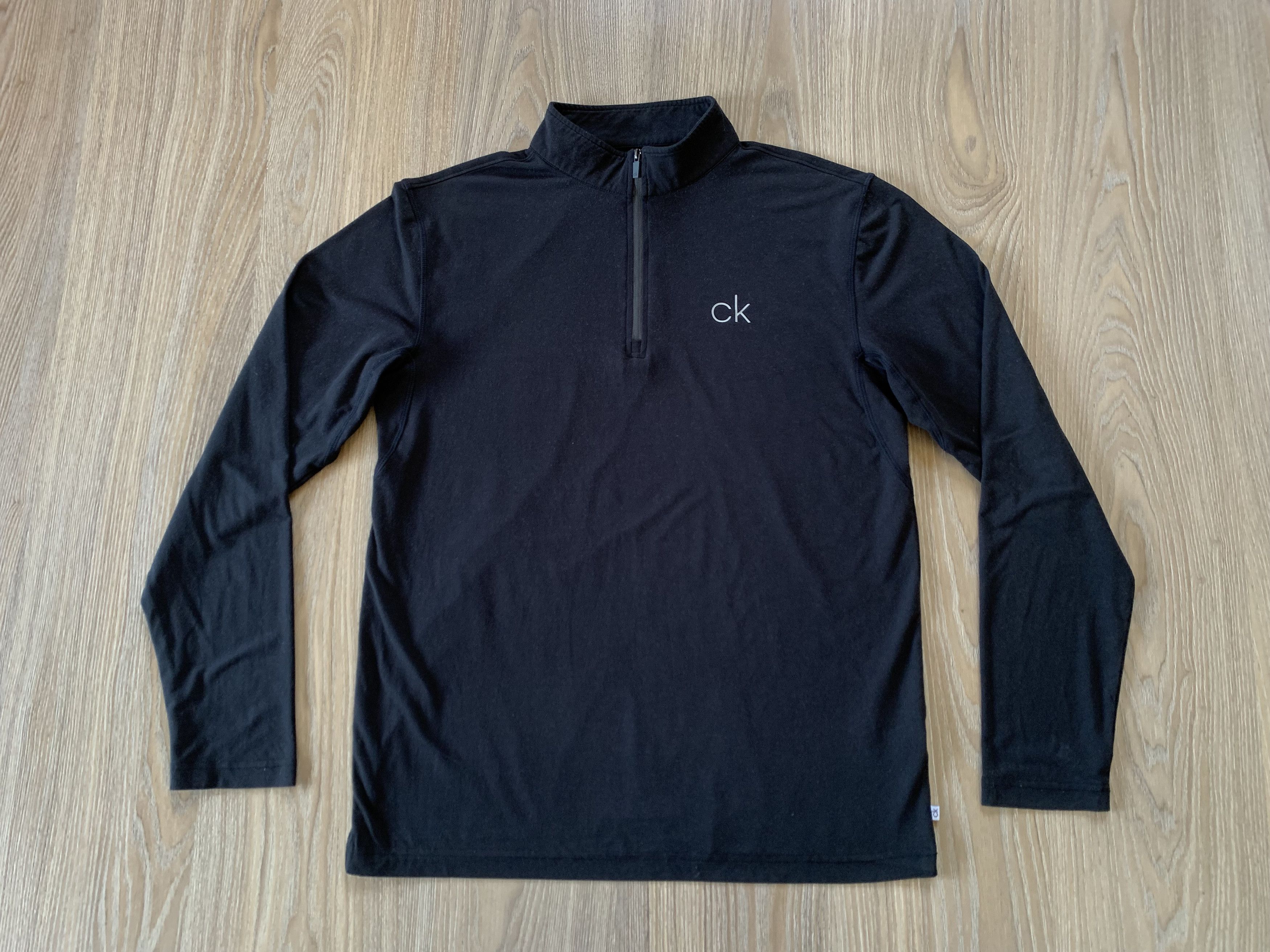 Calvin Klein × Golf Wang Calvin Klein Black Quarter-Zip Training Long Sleeve Size US L / EU 52-54 / 3 - 2 Thumbnail