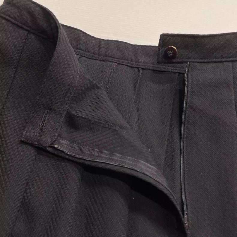 Comme des Garcons Comme Des Garcons size M Wool dark pleated skirt Size 24" / US 00 / IT 34 - 4 Thumbnail