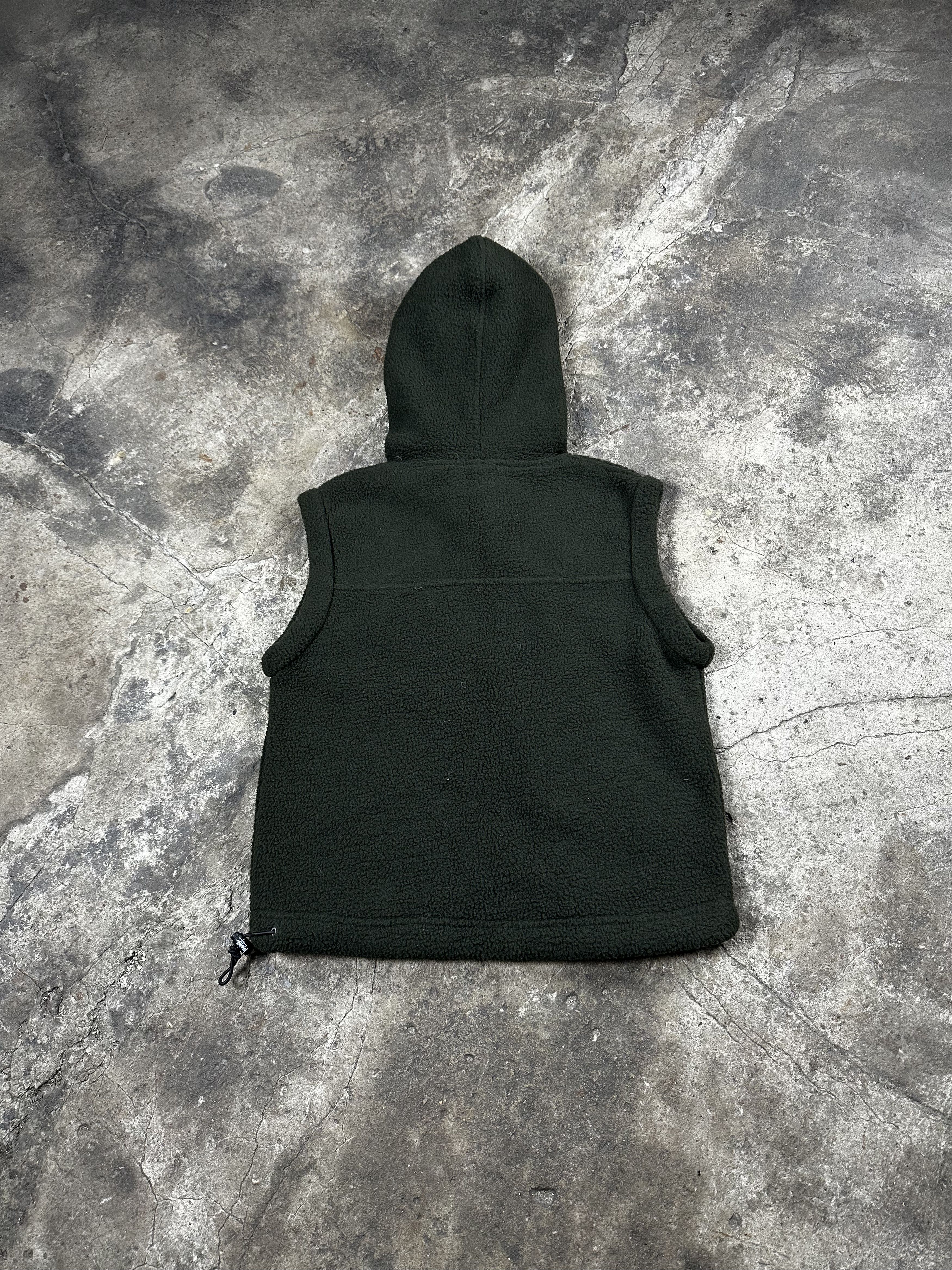 Stussy Vintage Stussy Fleece Sherpa Hooded Vest Size US S / EU 44-46 / 1 - 4 Thumbnail