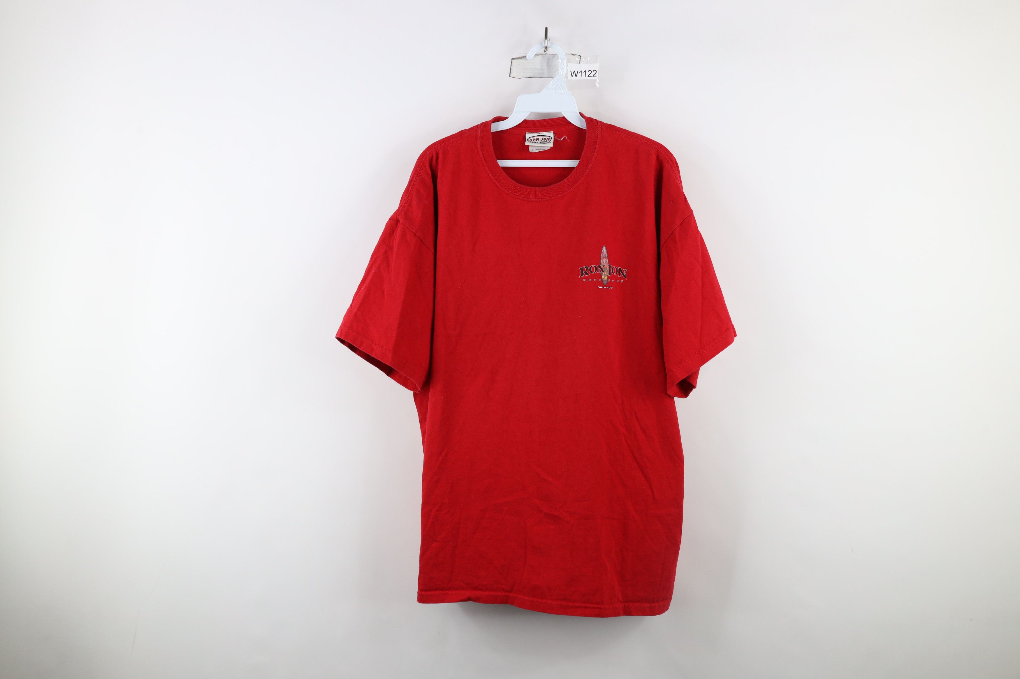 Vintage Vintage 1980s Herbie Fletcher Surf Shop T-Shirt Neon Logo 
