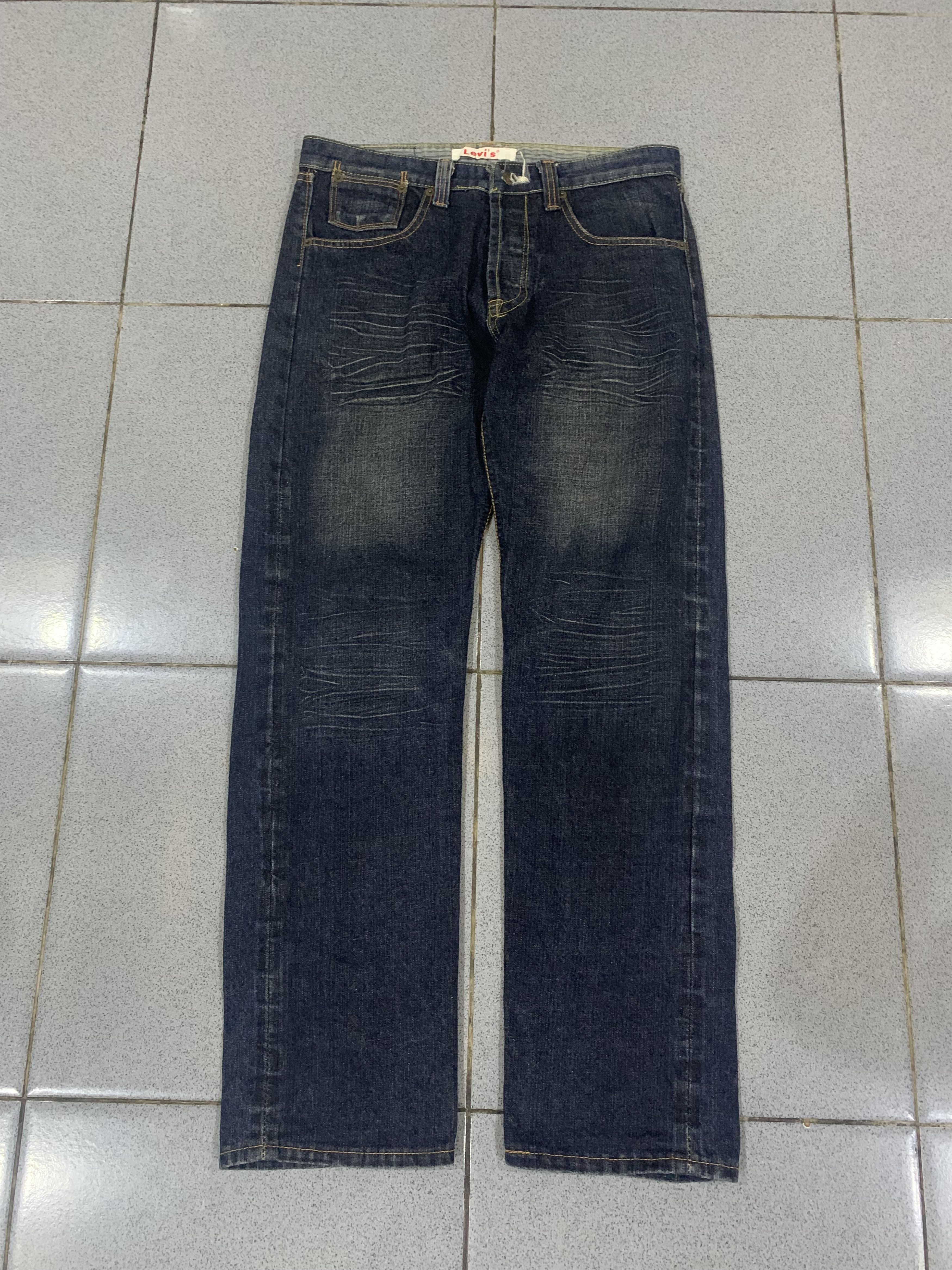 Levi's × Levi's Vintage Clothing × Vintage Levi’s 501 Selvedge Vintage Made In USA Size US 31 - 2 Thumbnail