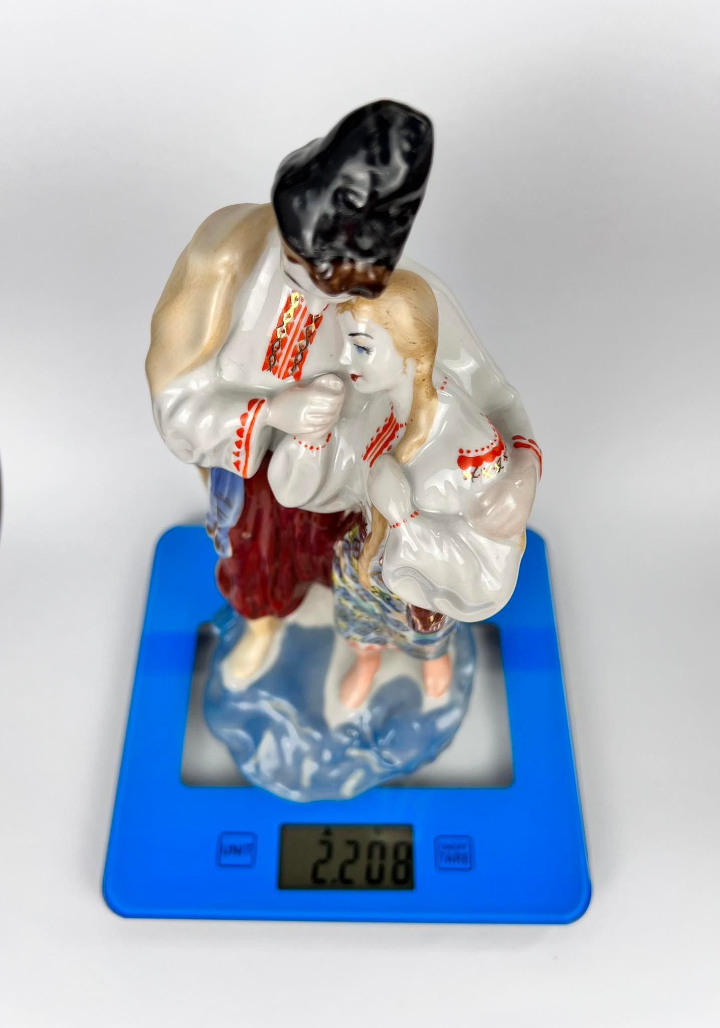 Vintage 1970 Polonne Vintage Soviet Porcelain Statue Ukraine 10.6 Size ONE SIZE - 3 Thumbnail