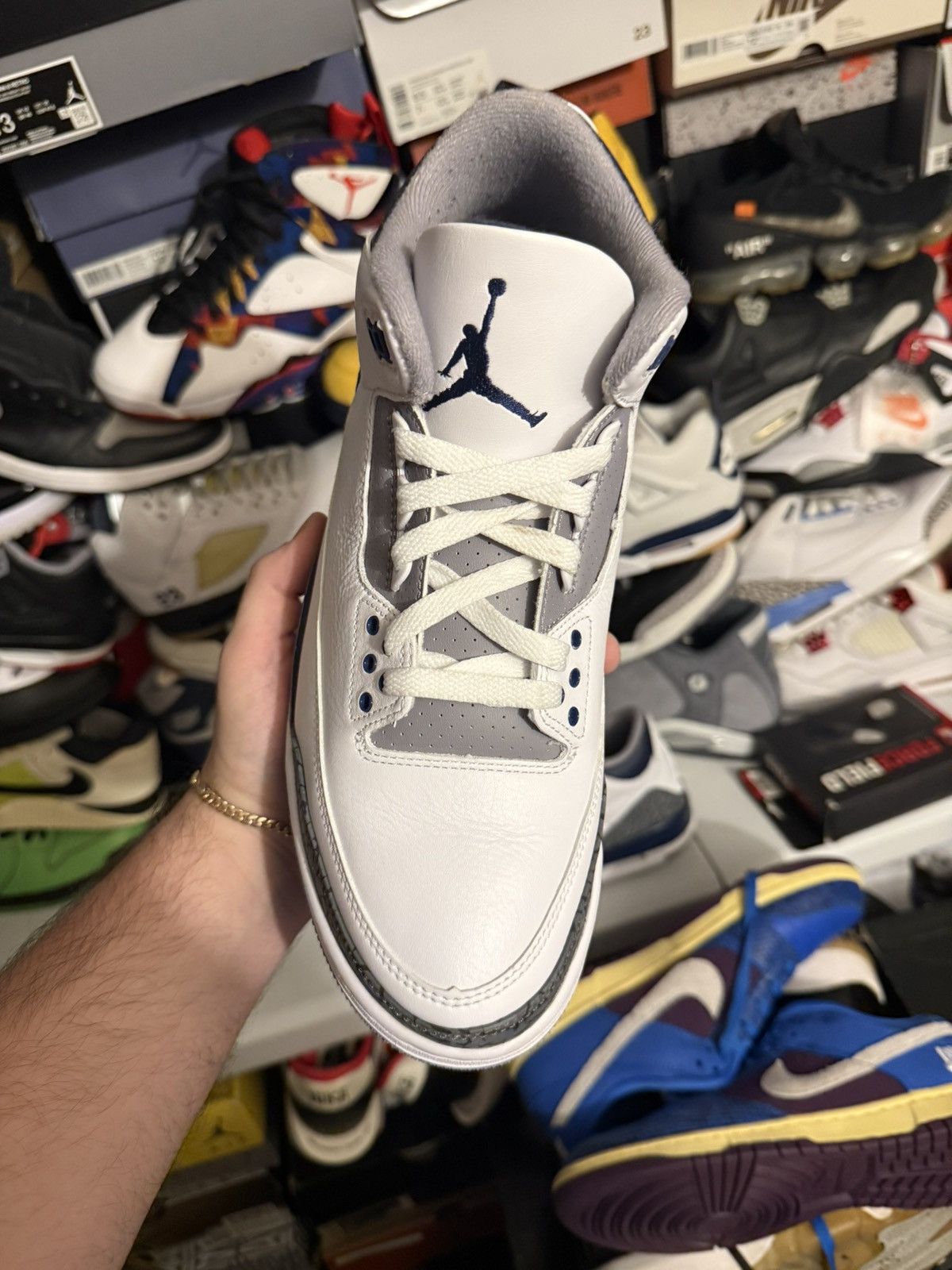 Jordan Brand Jordan retro 3 navy size 10 Size US 10 / EU 43 - 2 Thumbnail