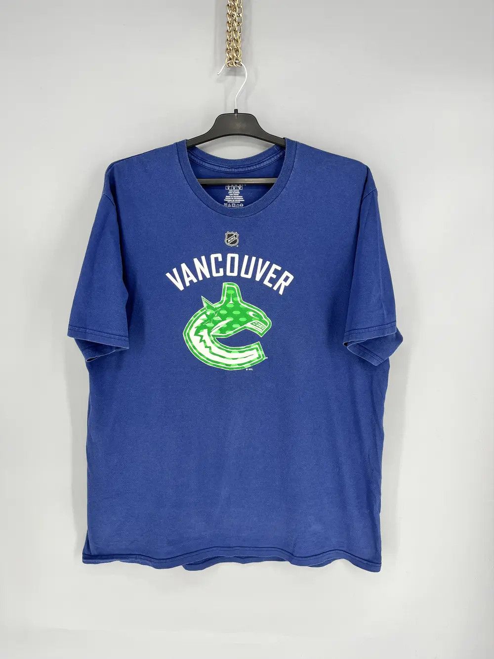 Reebok Reebok NHL T SHIRT Vancouver Canucks Henrik Sedin Size US XL / EU 56 / 4 - 1 Thumbnail