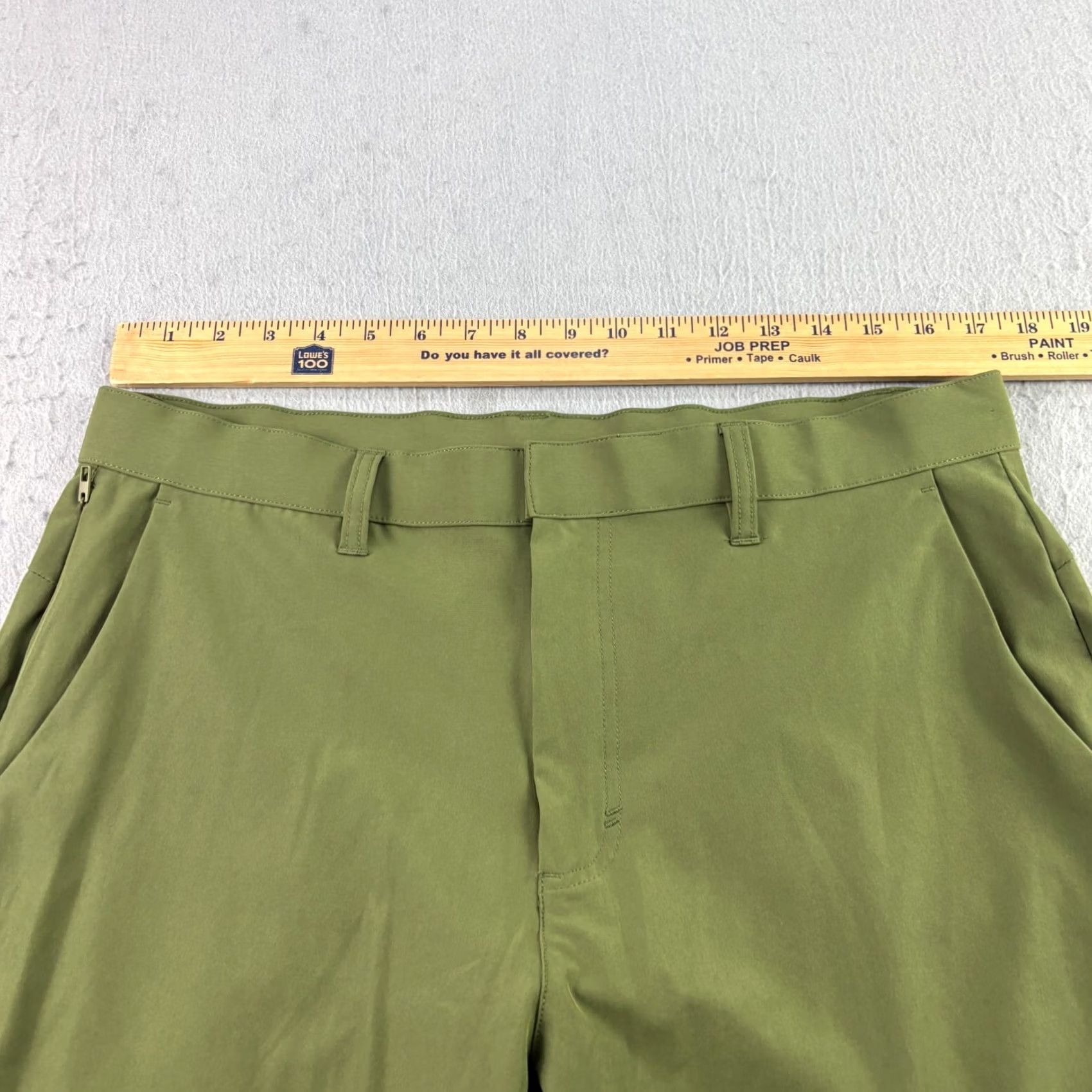 Fabletics Fabletics Mens 33x32 Pants - Green Chino Performance Athleisure - Regular Size US 33 - 5 Thumbnail