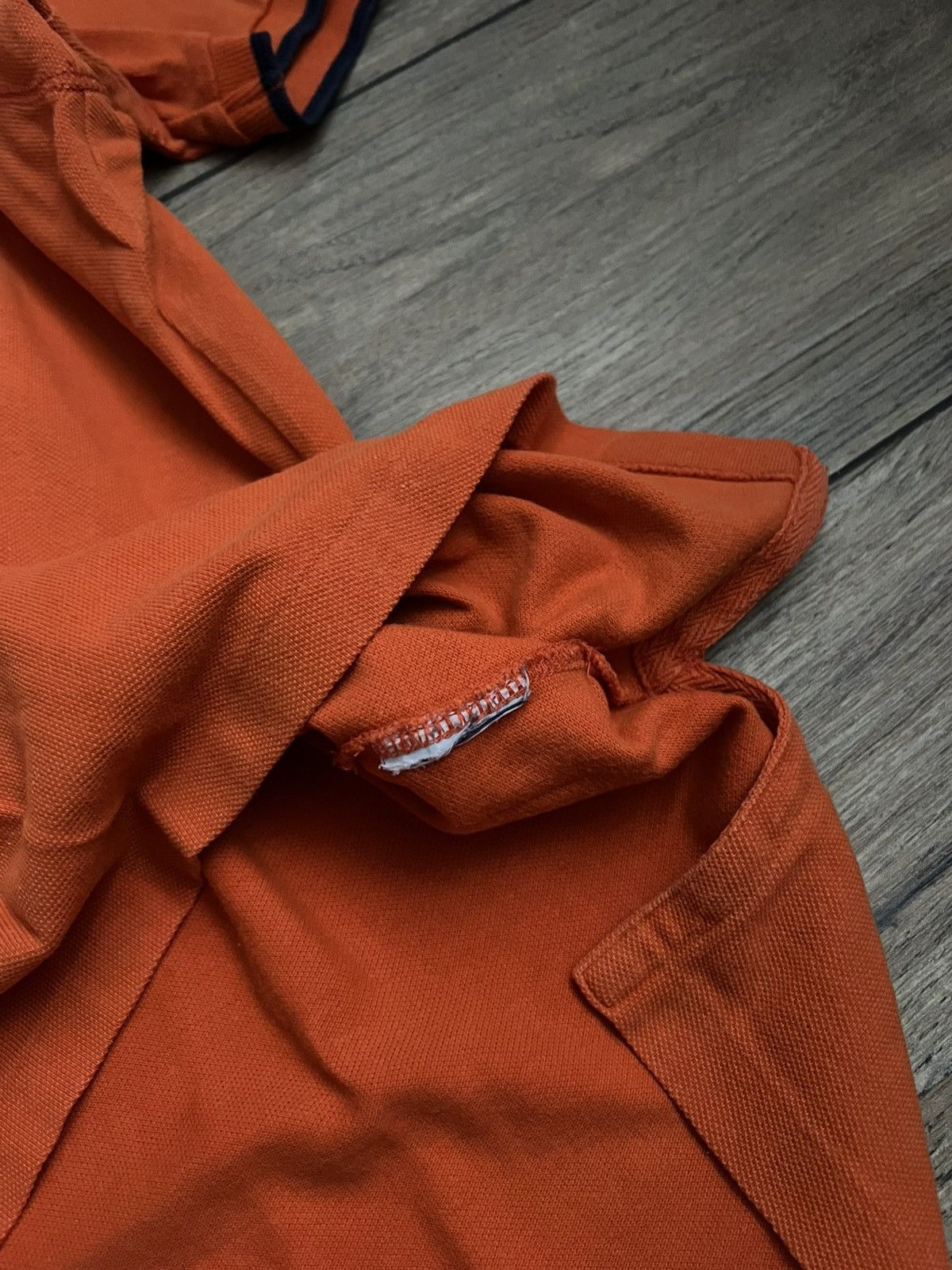 Polo Ralph Lauren Vintage Polo Ralph Lauren Orange Big Logo Rugby Size US L / EU 52-54 / 3 - 6 Thumbnail