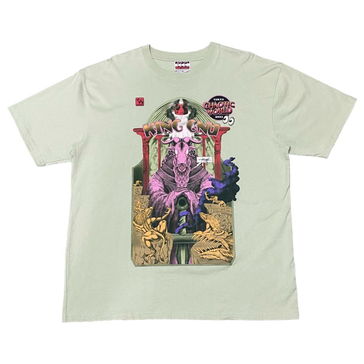 KING GNU TOKYO CHAOTIC WORLD Tシャツ