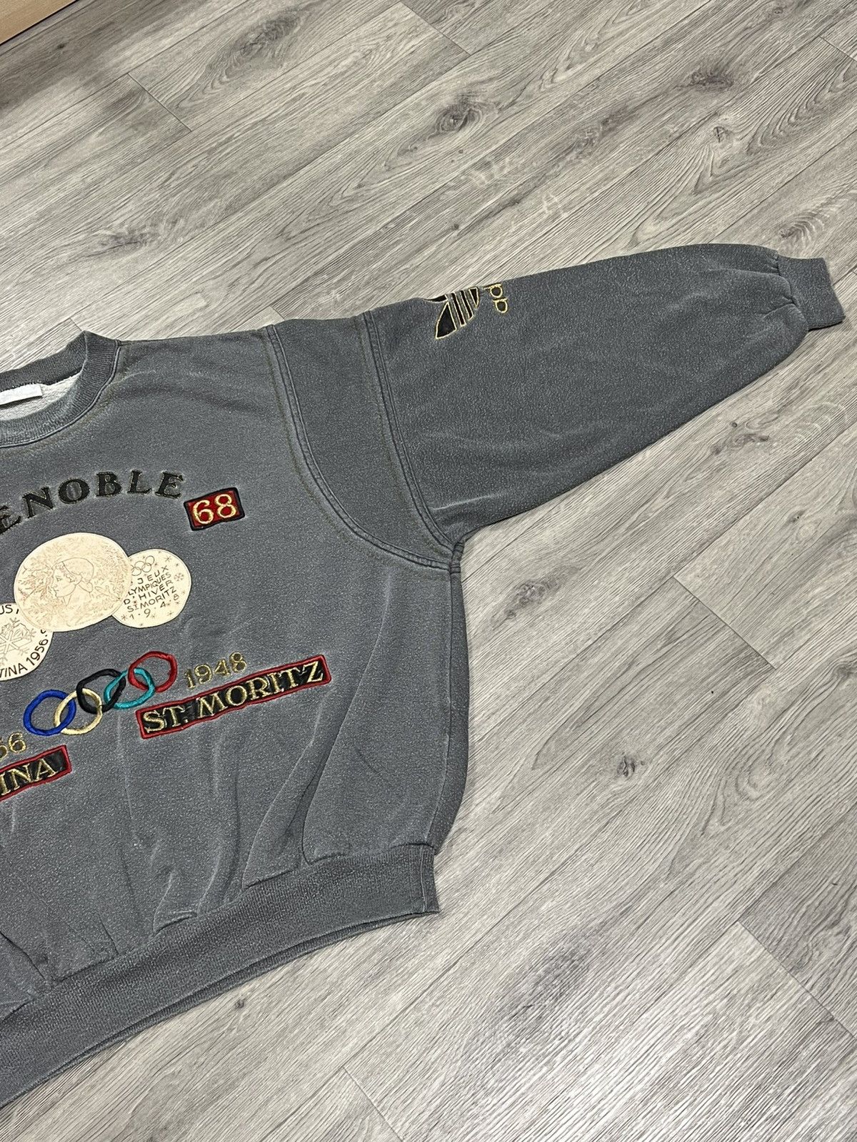 Adidas Olympic Grenoble Cortina St.Moritz 1968 sweatshirt