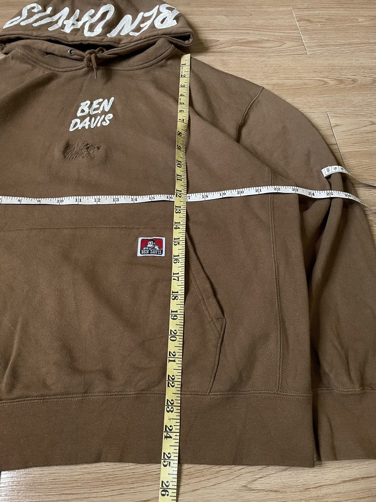 Ben Davis Y2K Ben Davis Embroidery Kanye West Baggy Hoodie Size US L / EU 52-54 / 3 - 10 Thumbnail