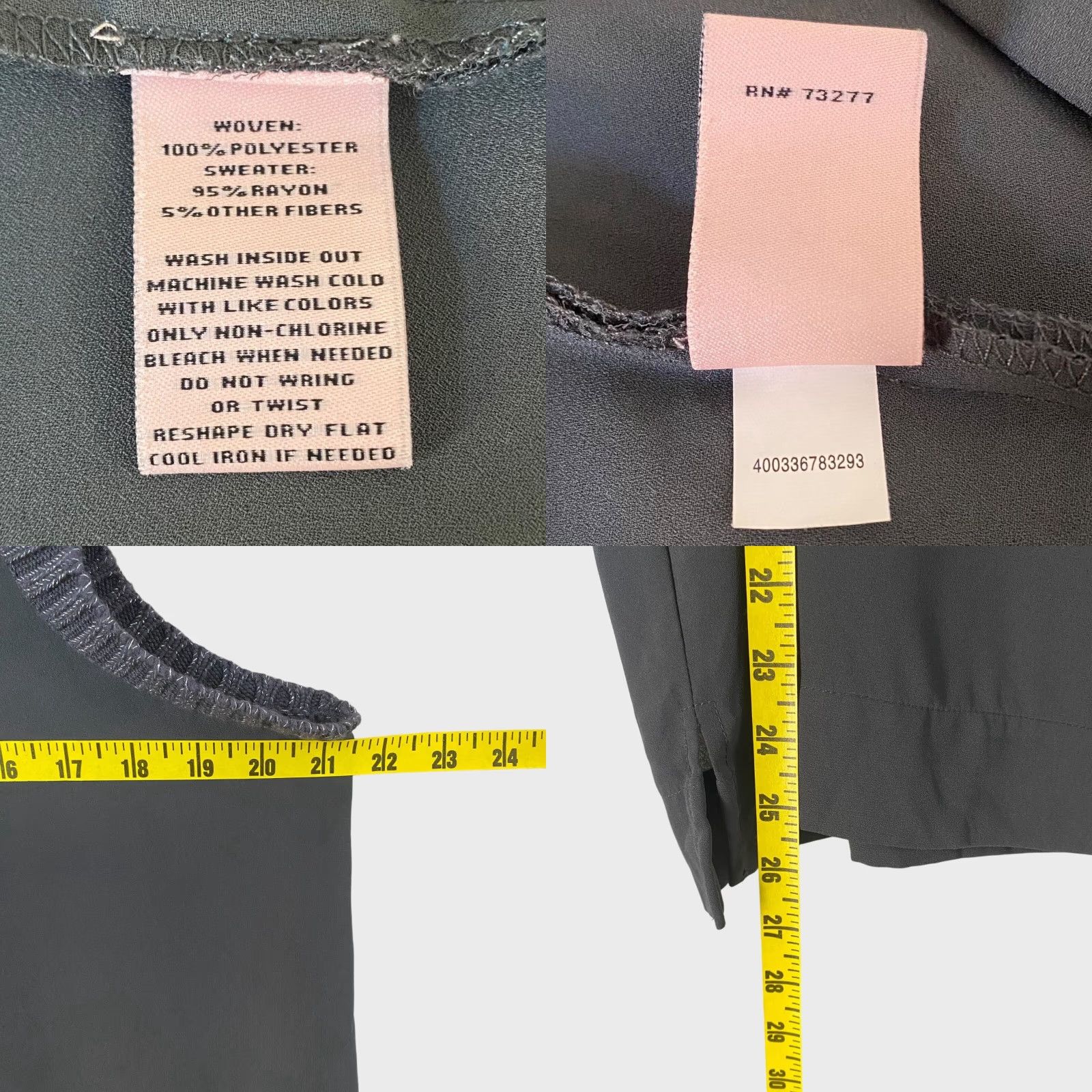 Juicy Couture VINTAGE Juicy Couture Blouse Shirt Sleeveless Turtleneck Metallic Gray Women's Large L Tank Size L / US 10 / IT 46 - 8 Thumbnail