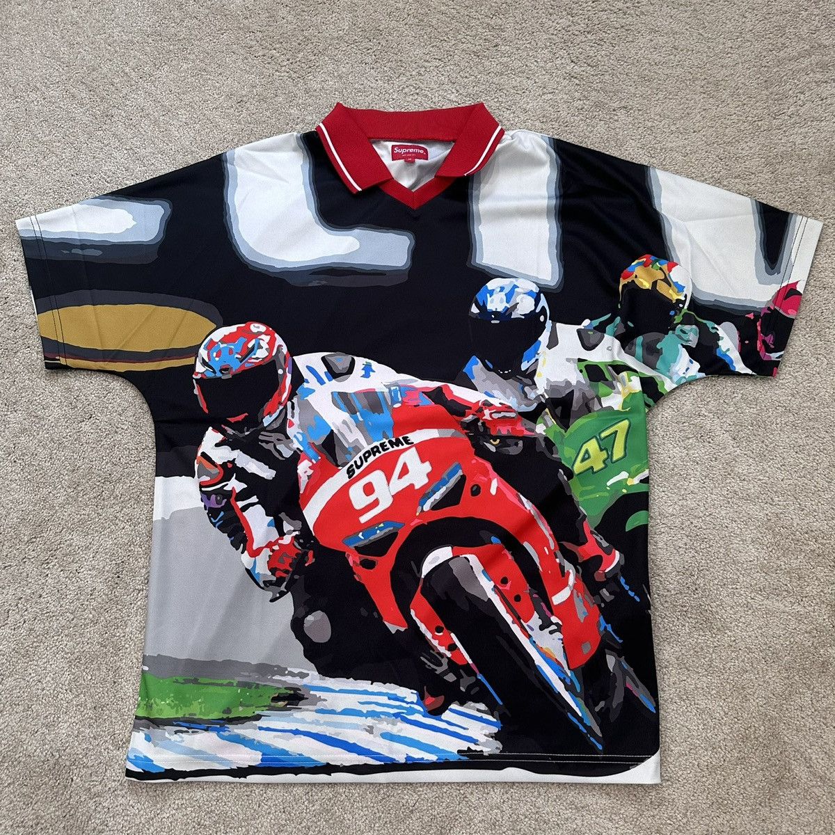 Supreme Supreme Racing Soccer Jersey (SS20) 🚨FINAL DROP🚨 Size US M / EU 48-50 / 2 - 1 Thumbnail