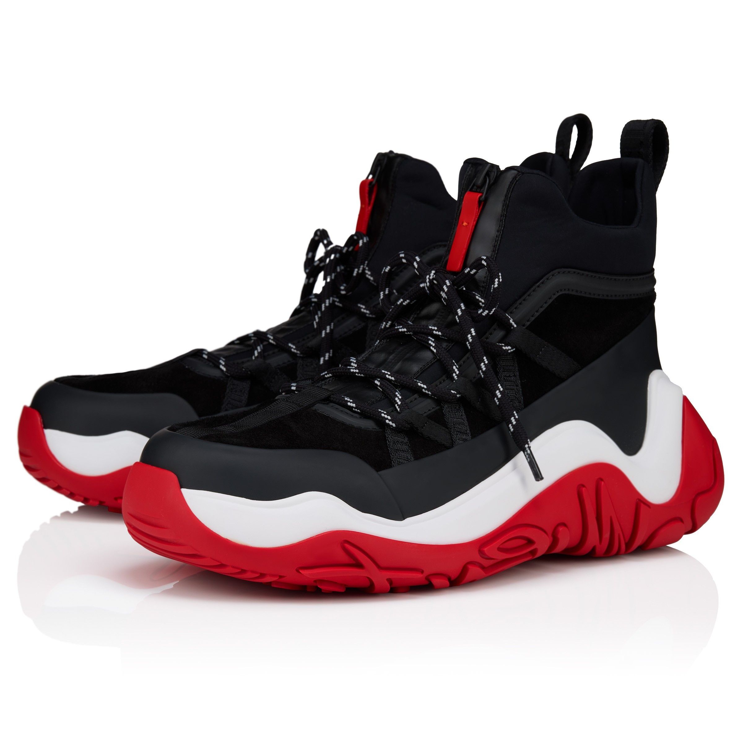 oc11z1225 Anapur Leather & Rubber Sneaker in Multicolor