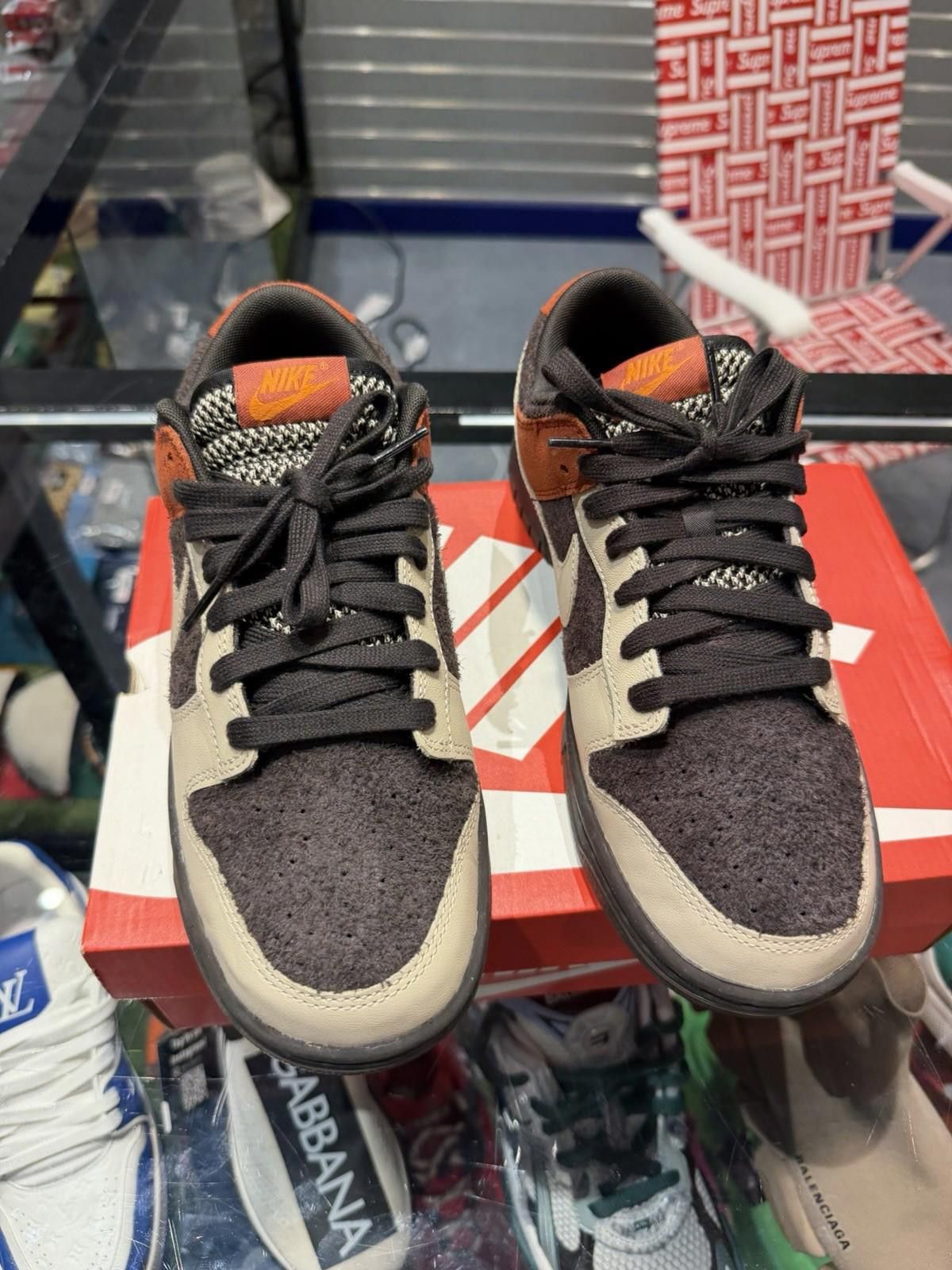 Nike Size 8.5 - Nike Dunk Low Red Panda (FV0395 200) Size US 8.5 / EU 41-42 - 7 Thumbnail