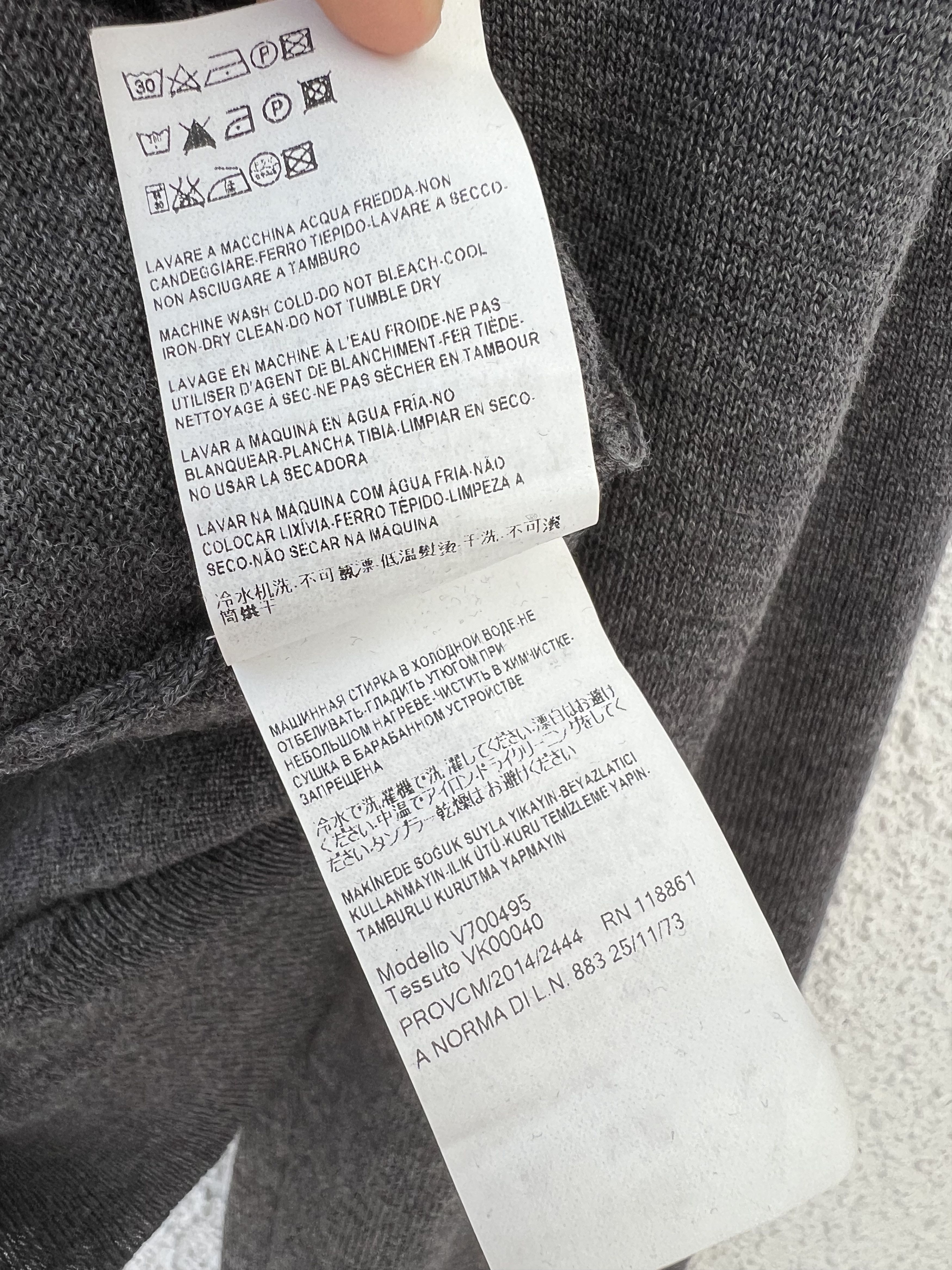 Versace Versace Collection Cardigan wool XL Size US XL / EU 56 / 4 - 7 Thumbnail