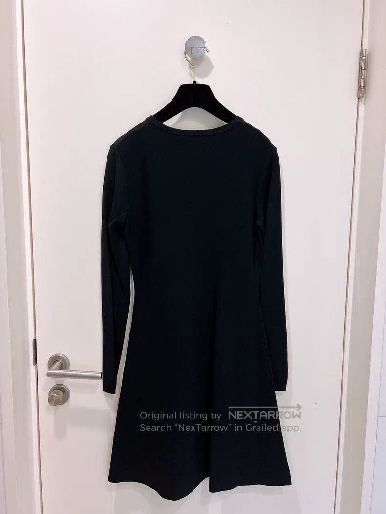 Valentino Valentino Black lace knitted dress Size L / US 10 / IT 46 - 2 Thumbnail